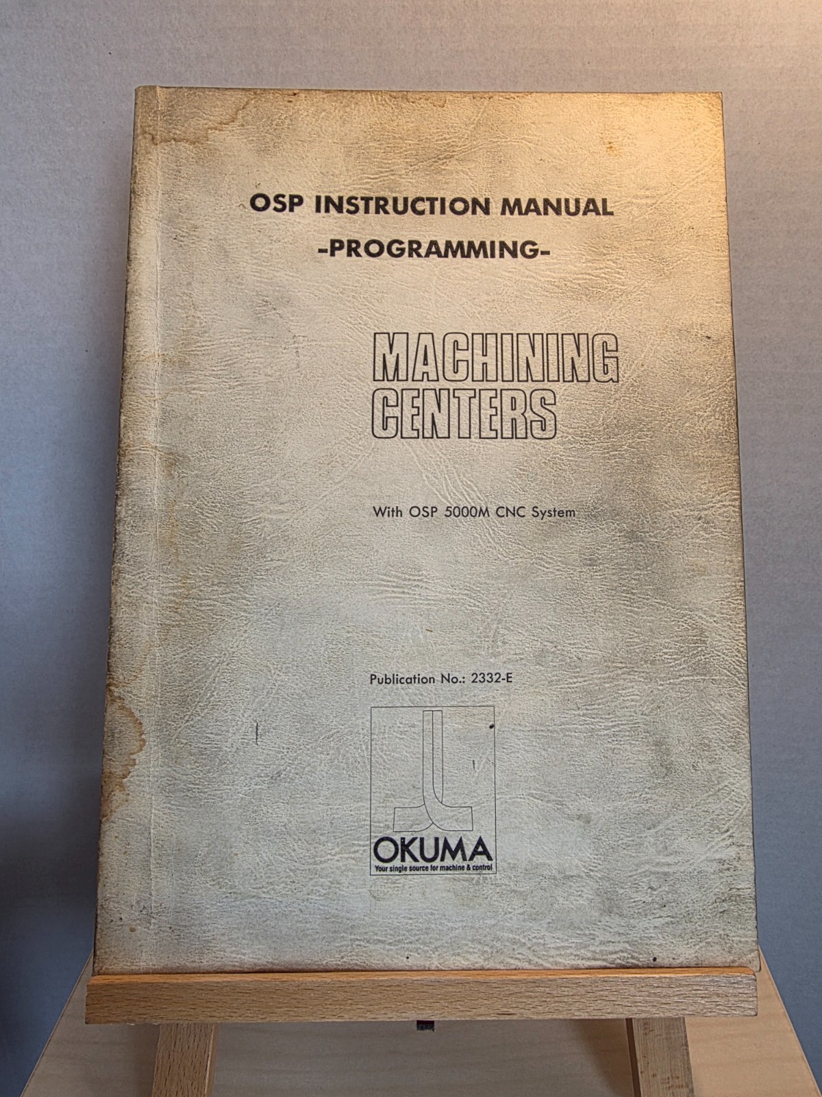 Okuma OSP Instructional Manual-Programming w/OPS 5000M CNC Systems