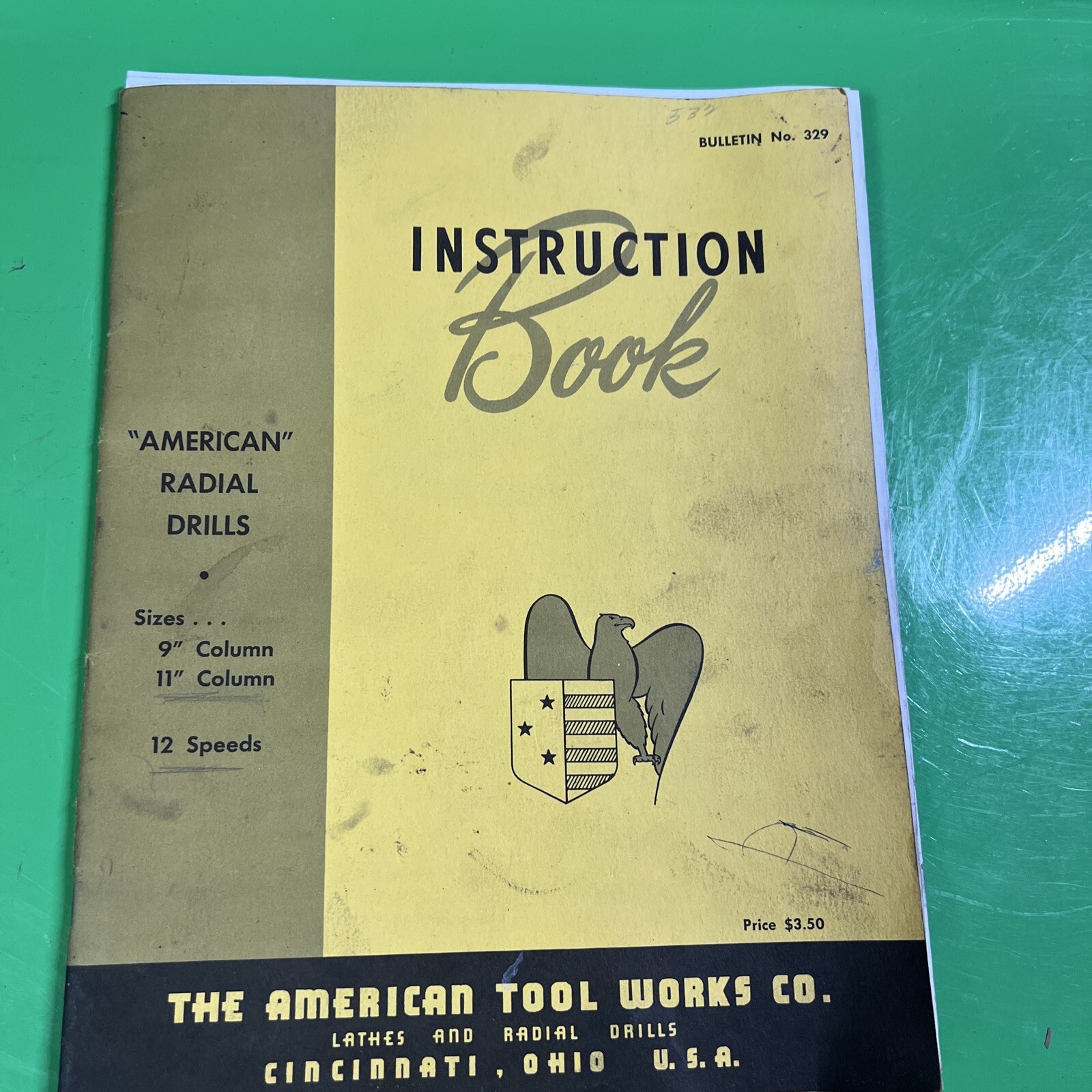 American Tool Works 23 Page American Radial Drills Instruction Book / Manual