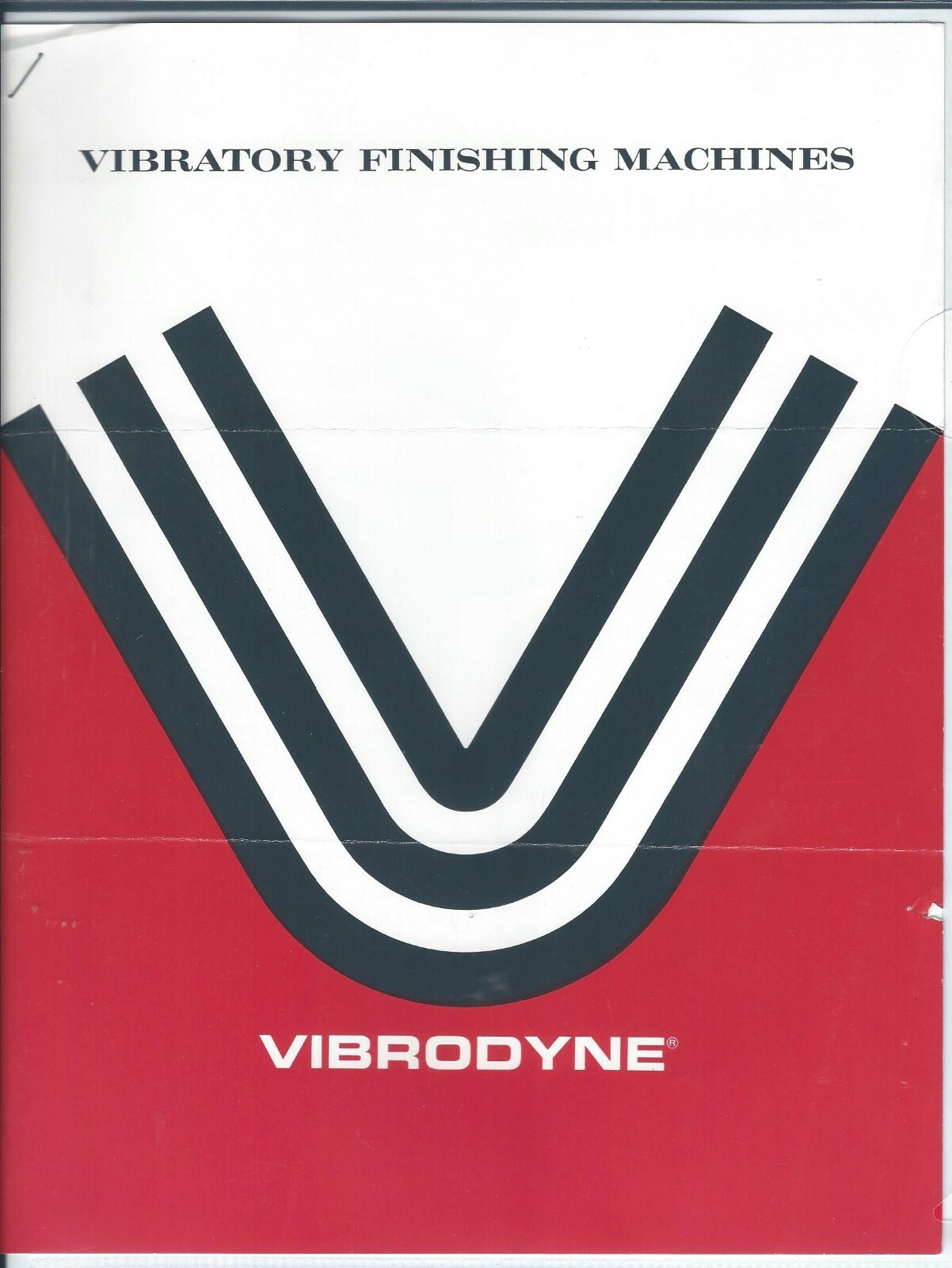 Brochure – Vibrodyne – VE100 etal Vibratory Finishing Machine c1968 Tool (TL165)