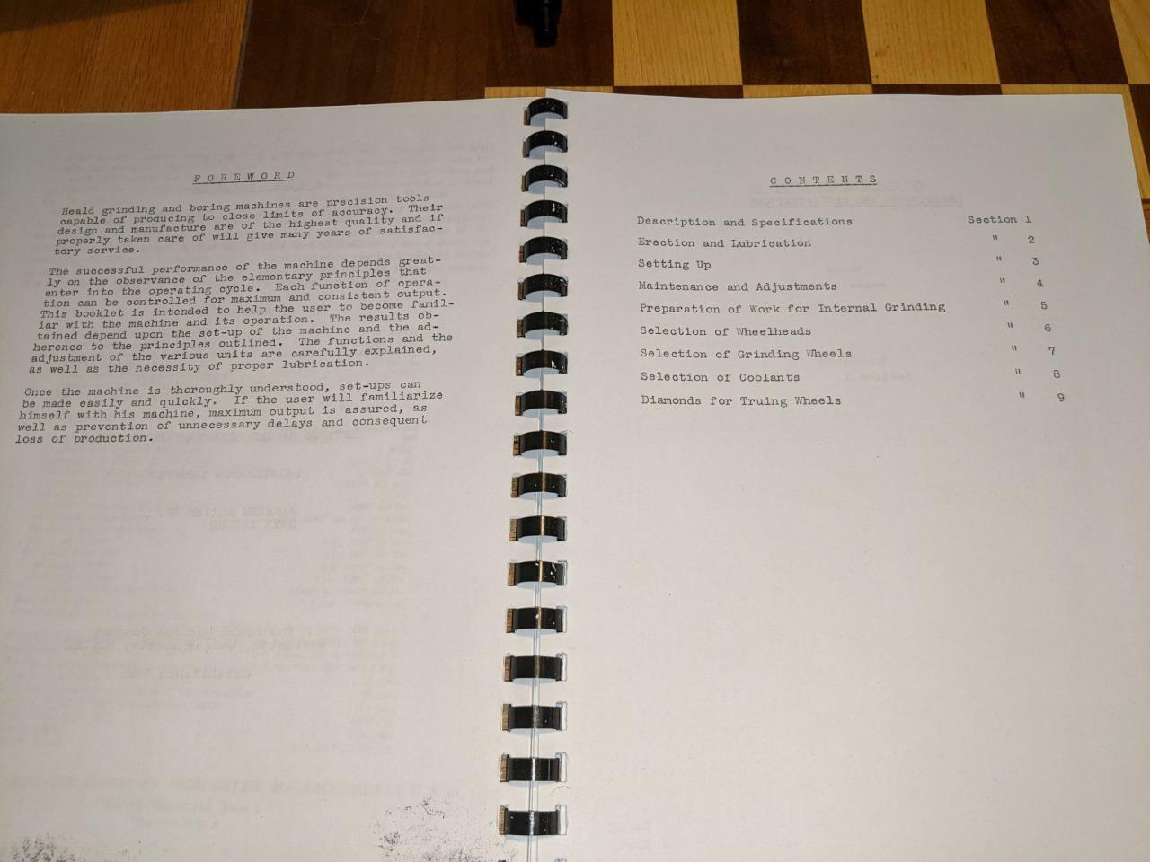 Heald 81 Internal Grinder Instruction and Parts Manual