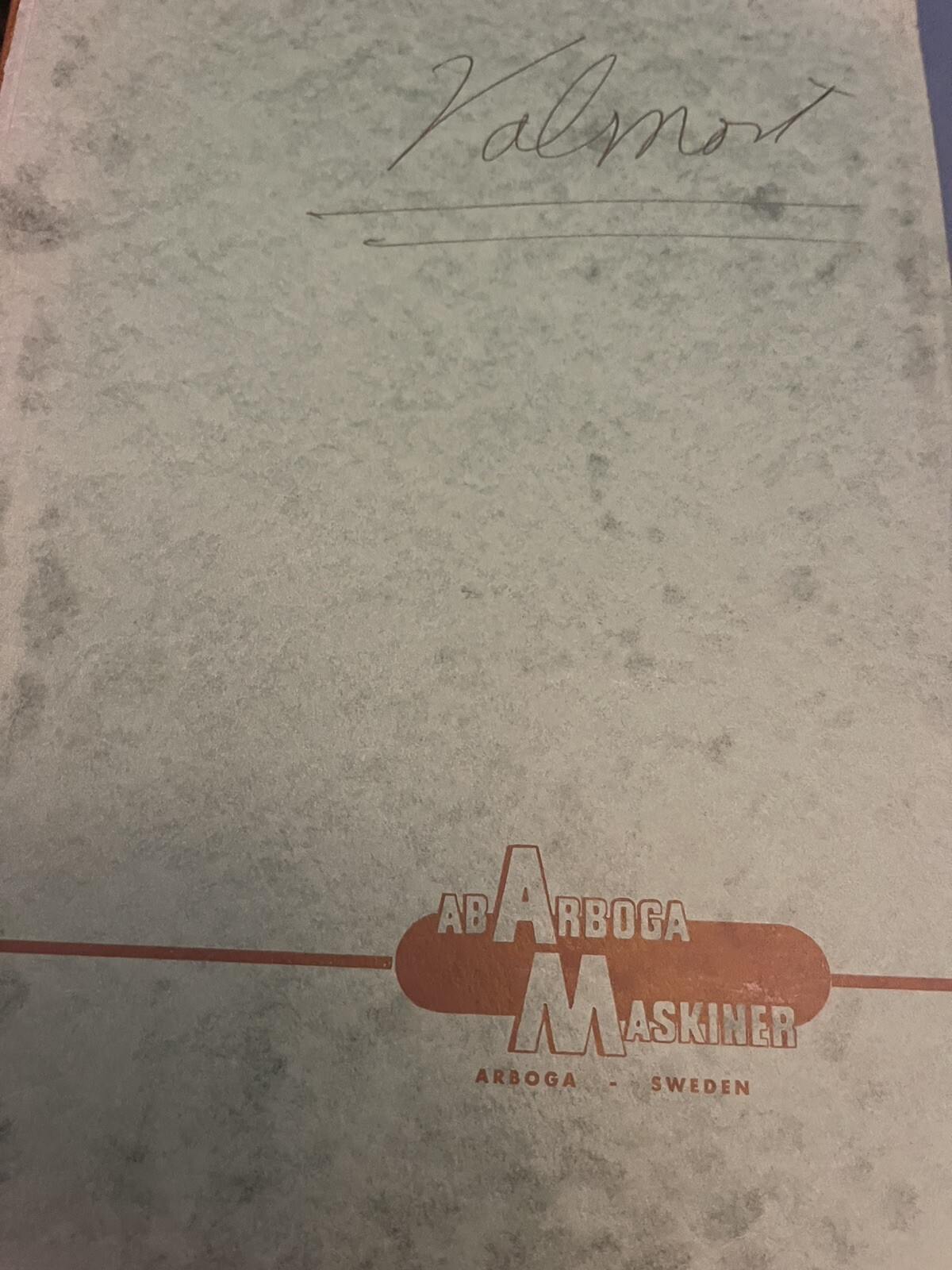 AB ARBOGA MASKINERInstructions and Parts manual for Drilling Machine GSMH 4008