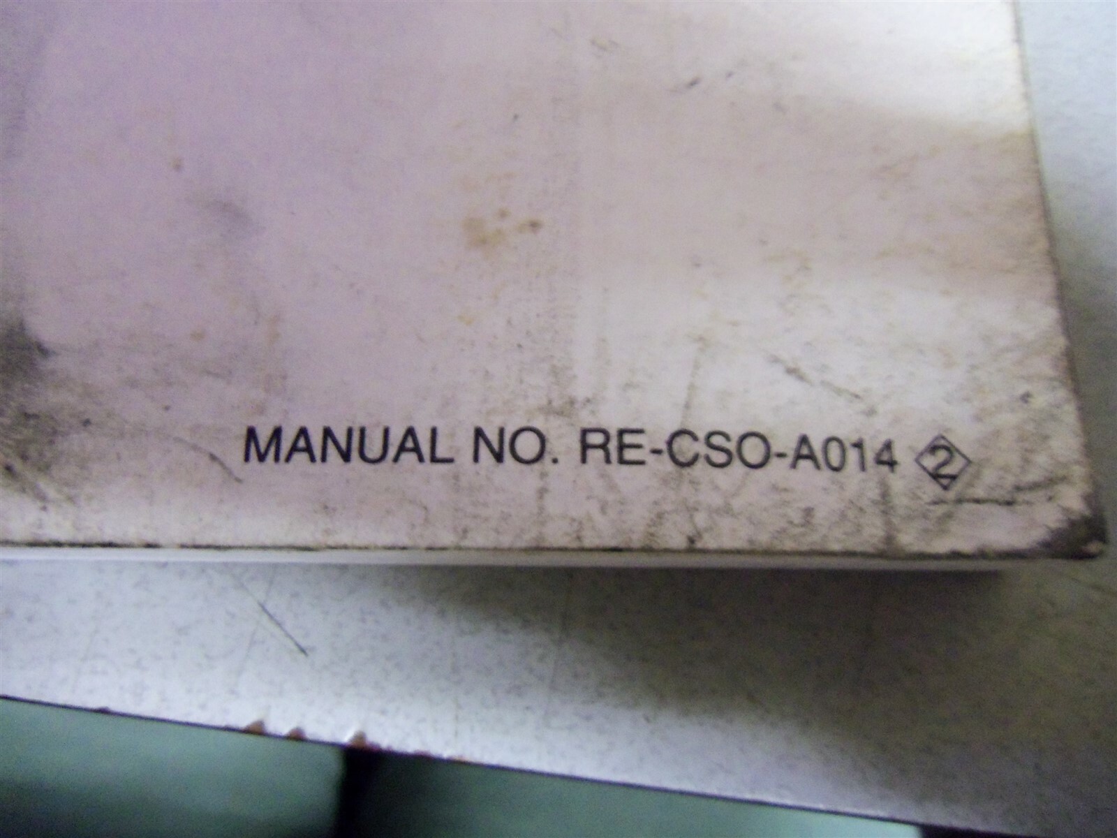 Yaskawa Yasnac XRC Operator’s Manual RE-CSO-AD14 #204 *FREE SHIPPING*