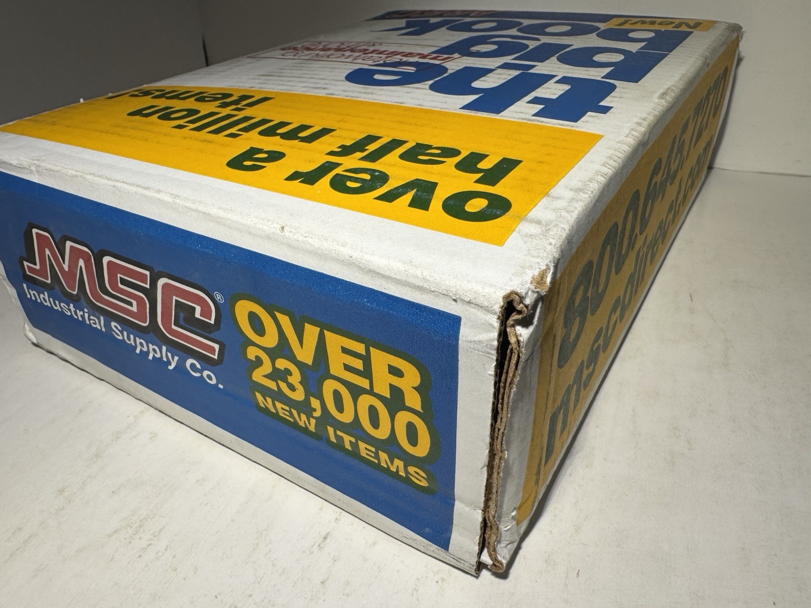 The Big Book MSC Industrial Supply Company 2006/2007 Factory Sealed Shipping Box