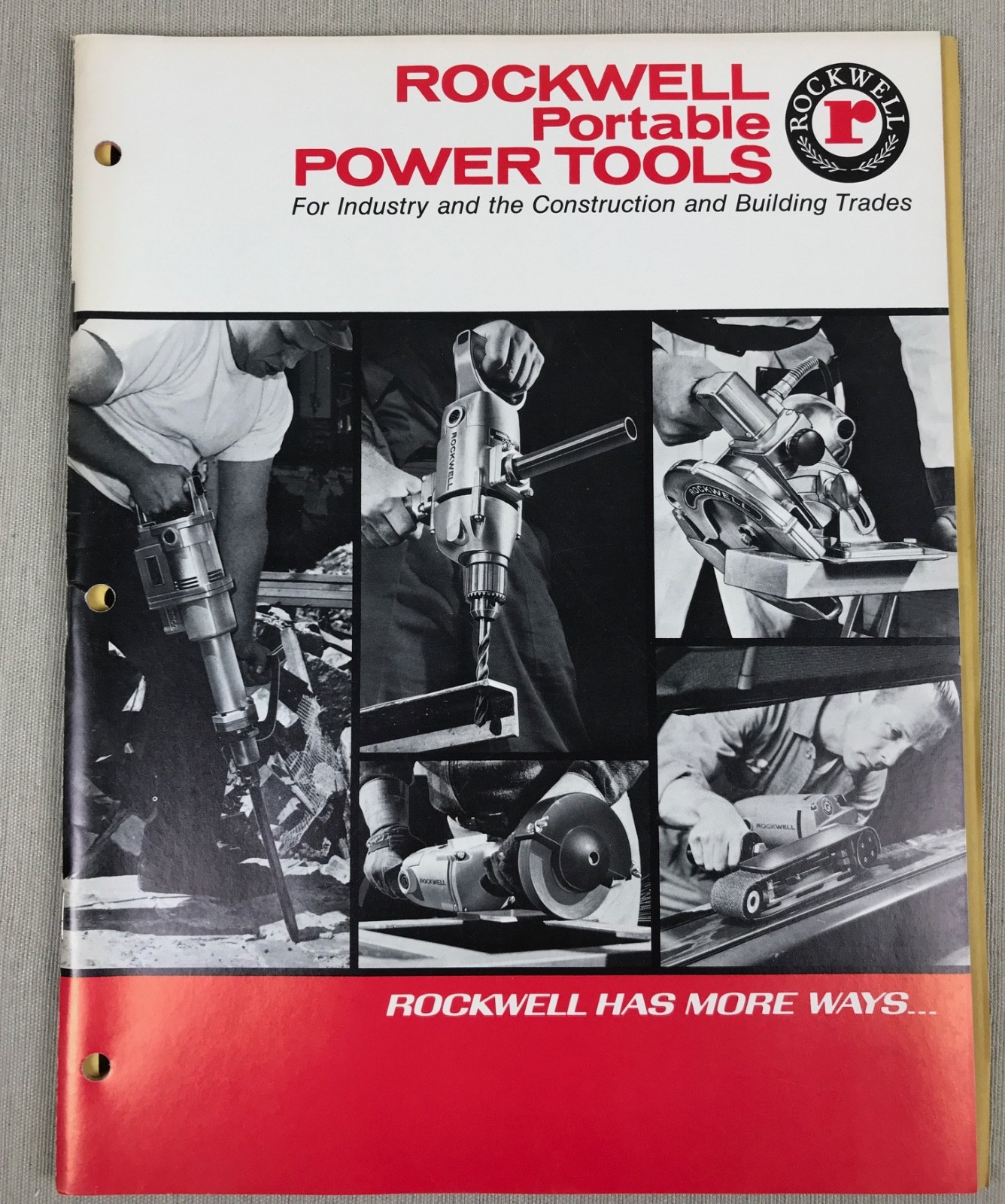 1967 ROCKWELL Portable Power Tools Catalog, PC-1502 5/67 4Y(10)