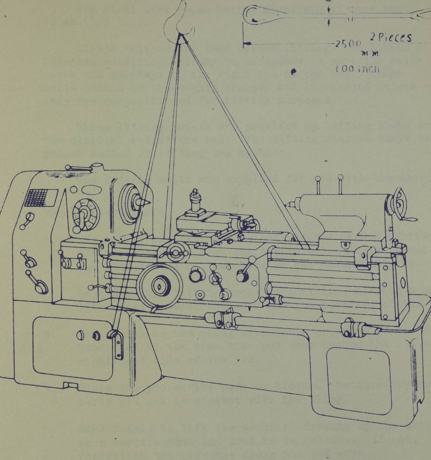 Okuma LS, Lathe, Operators Instructions Manual Years (1962-1965) 79 PAGES