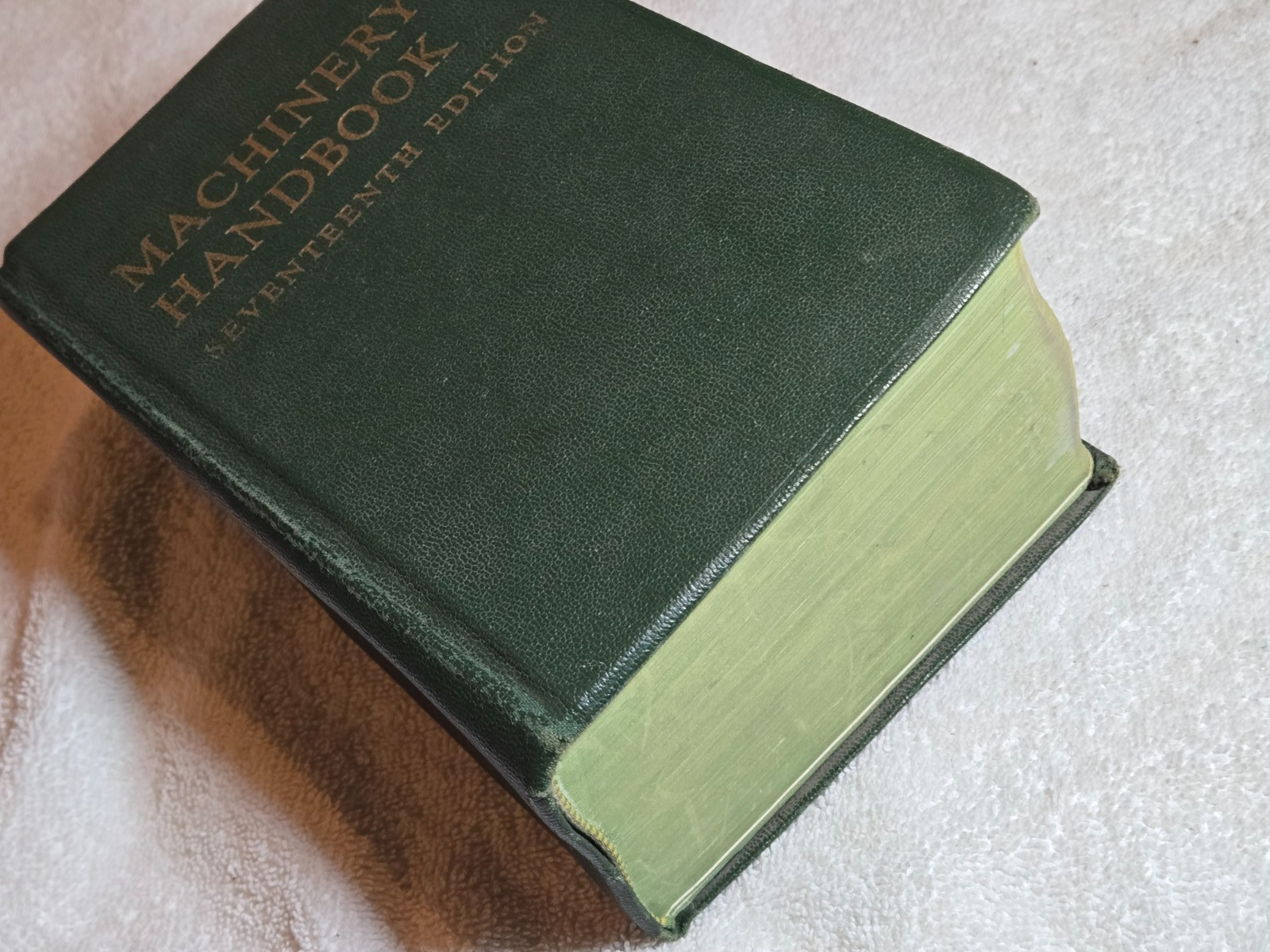 Machinery’s Handbook 17th Edition Industrial Hall Press 1966 Machinist’s
