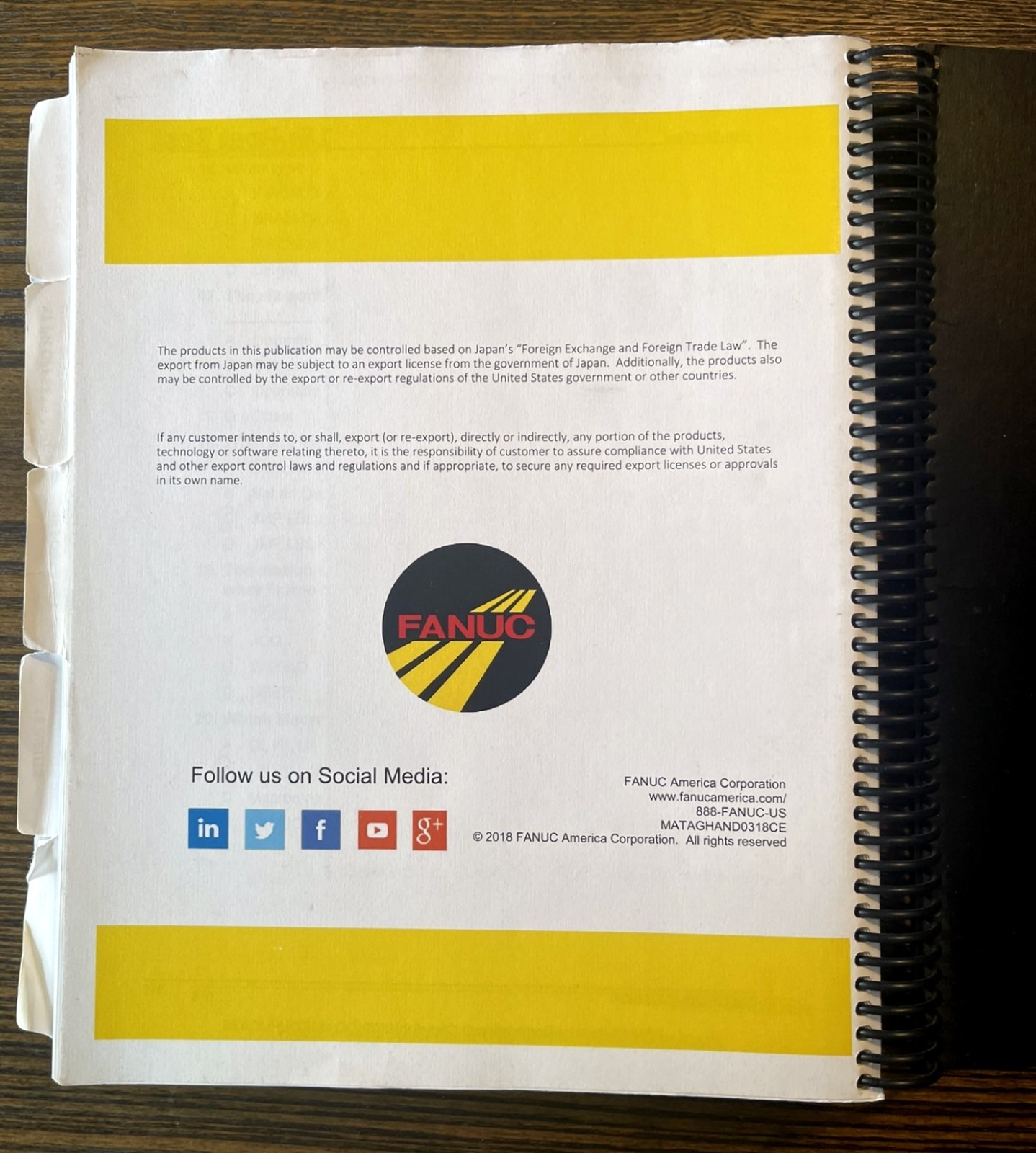 FANUC ACADEMY Handling Tool Operations and Programing Study / Manual 2020 :Good