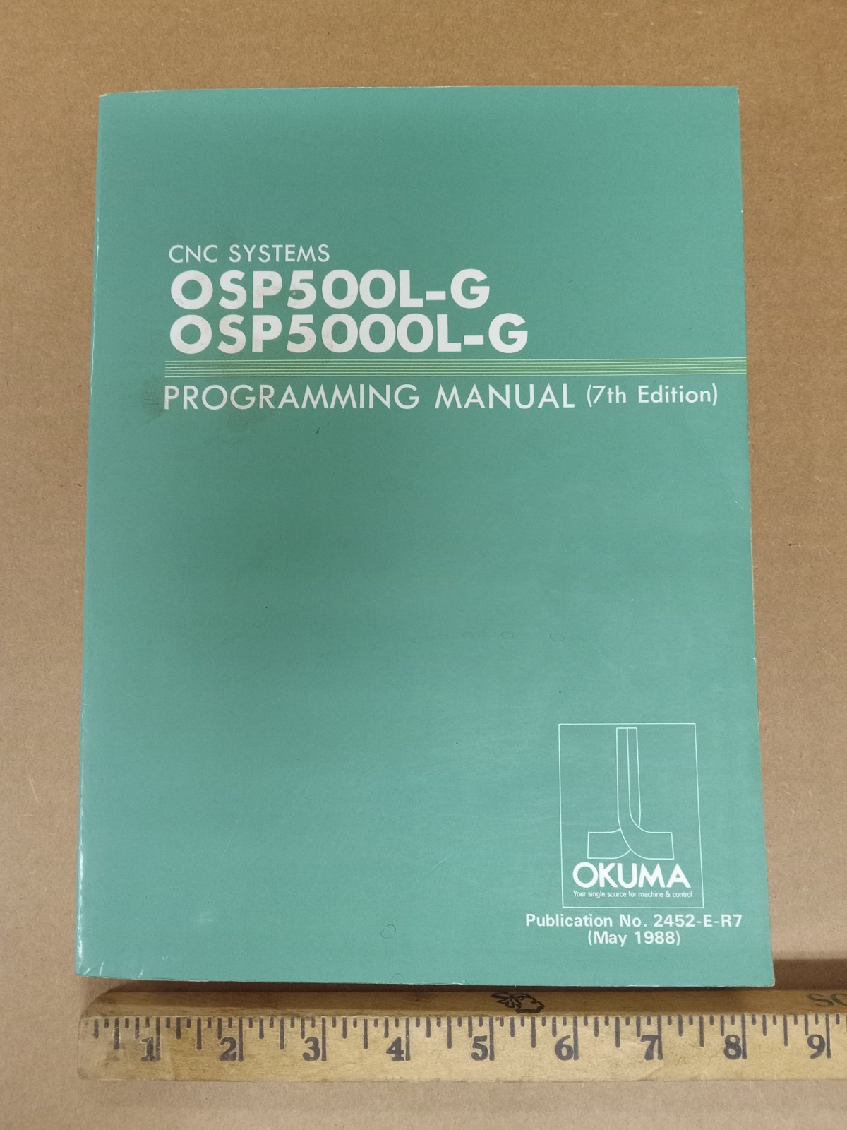 Okuma OSP500L-G, OSP5000L-G Programming Manual, 7th Edition