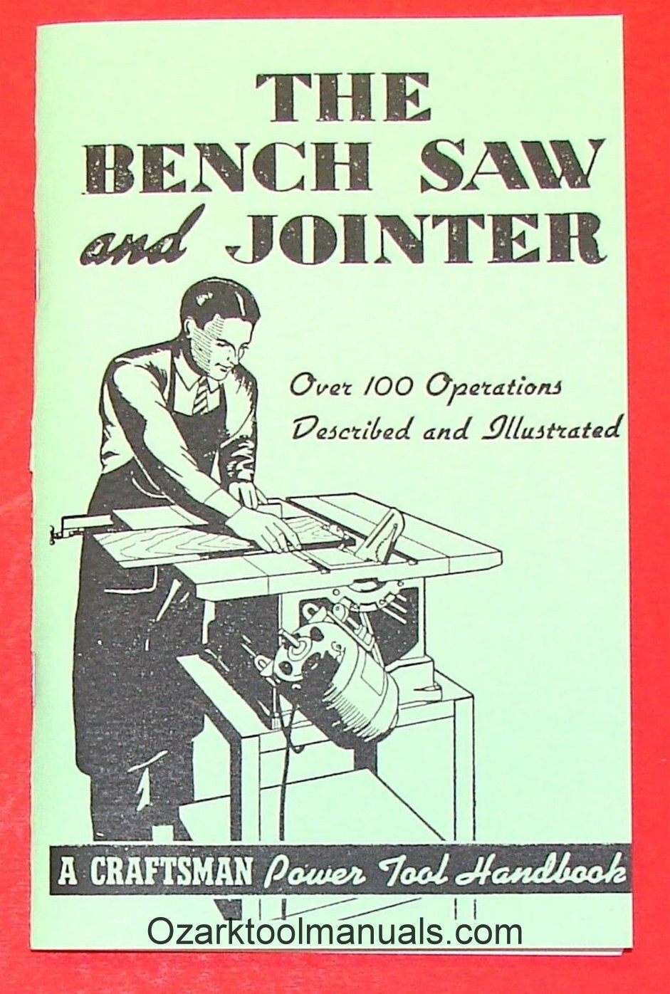 CRAFTSMAN Table Saw & Jointer Operator Service Instructions Handbook Manual 0793