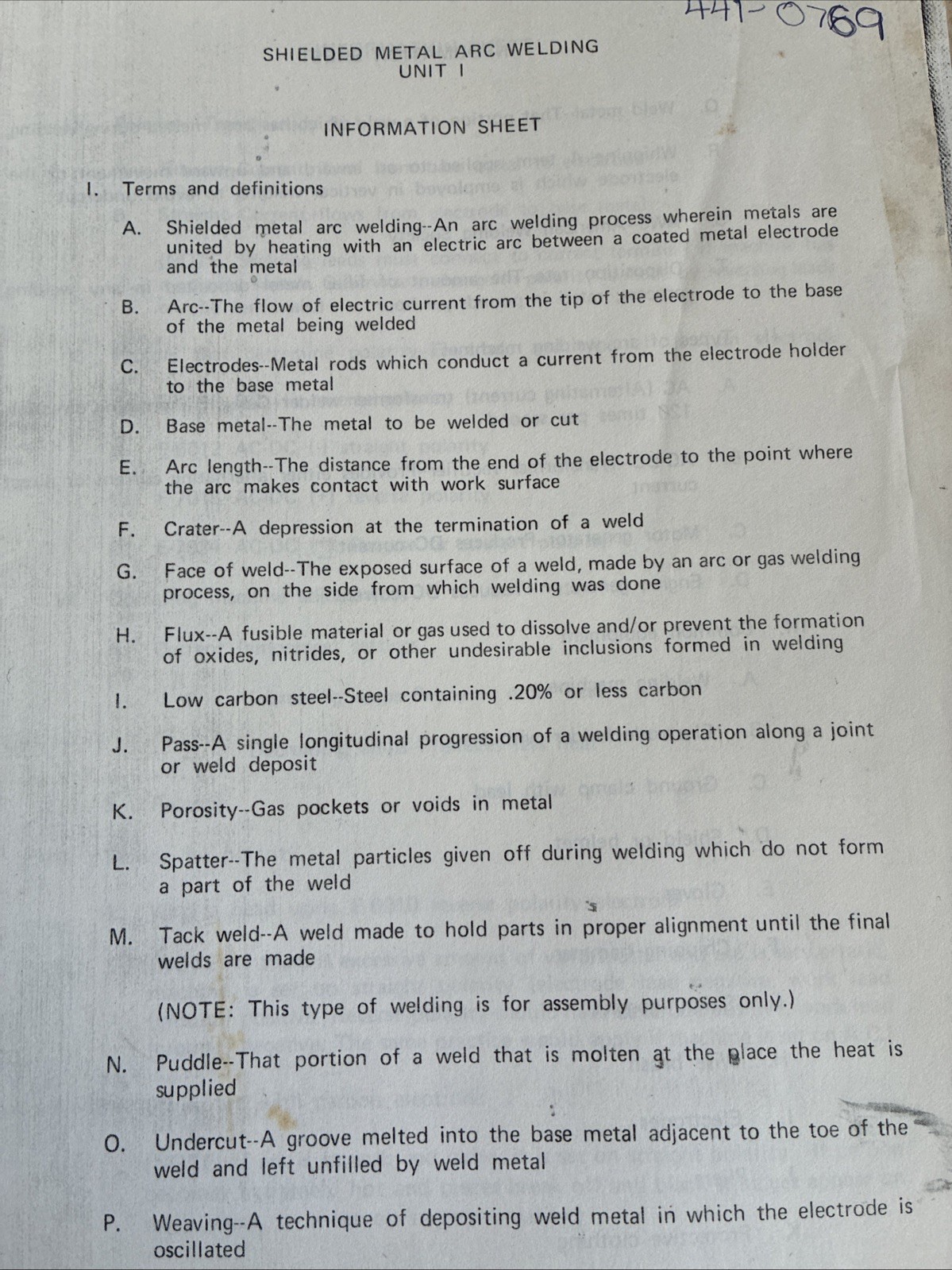 Vintage Welding & Mechanical Drawing Coursework 1979–80 | Trade School Archive
