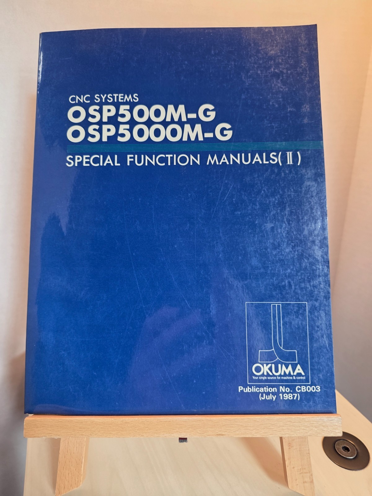 Okuma CNC System OSP500M-G/OSP5000M-G Special Functions Manuals (II)