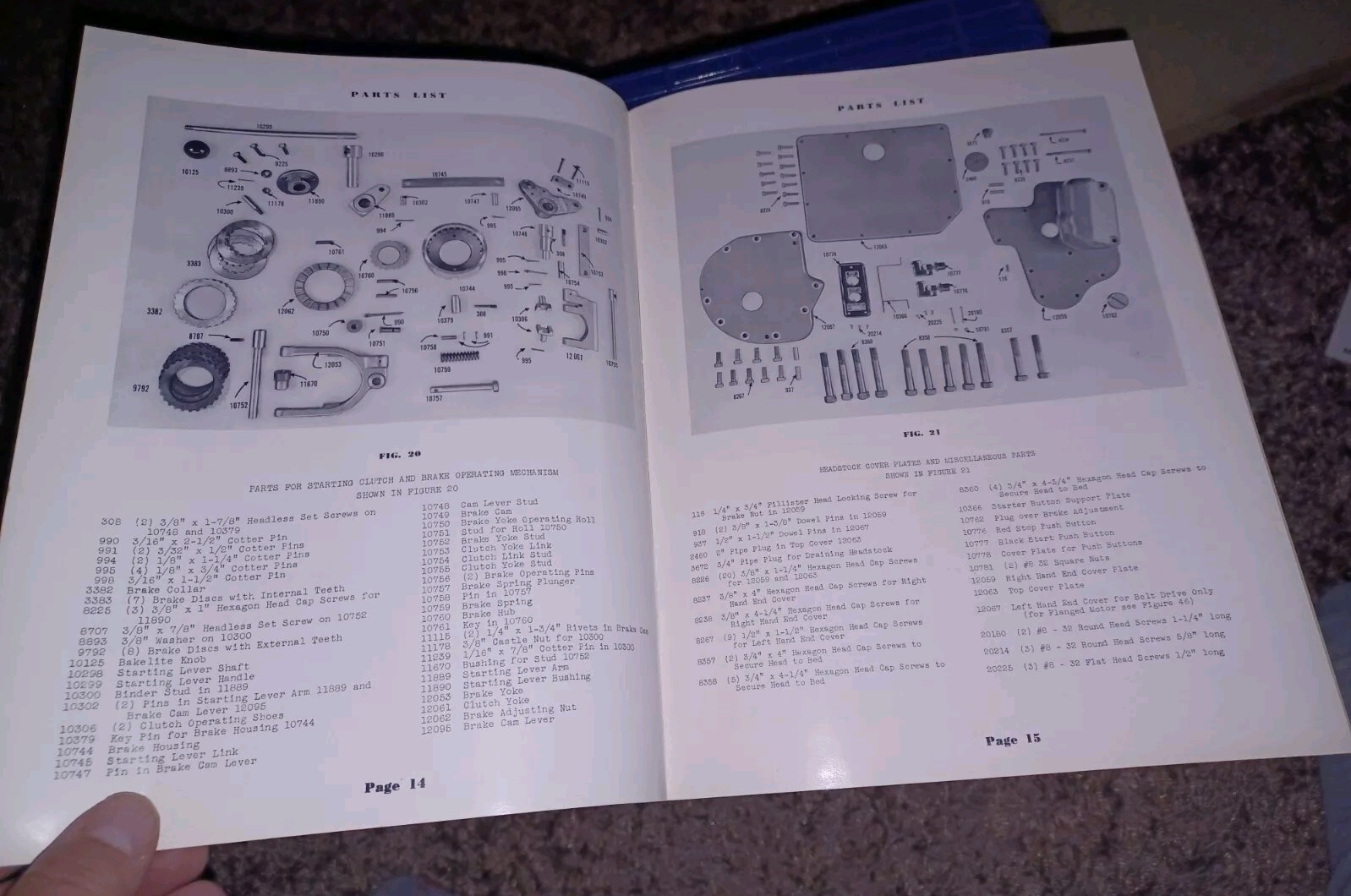 Jones & Lamson SADDLE TYPE TURRET LATHES Instruction Book Parts List Manual VTG