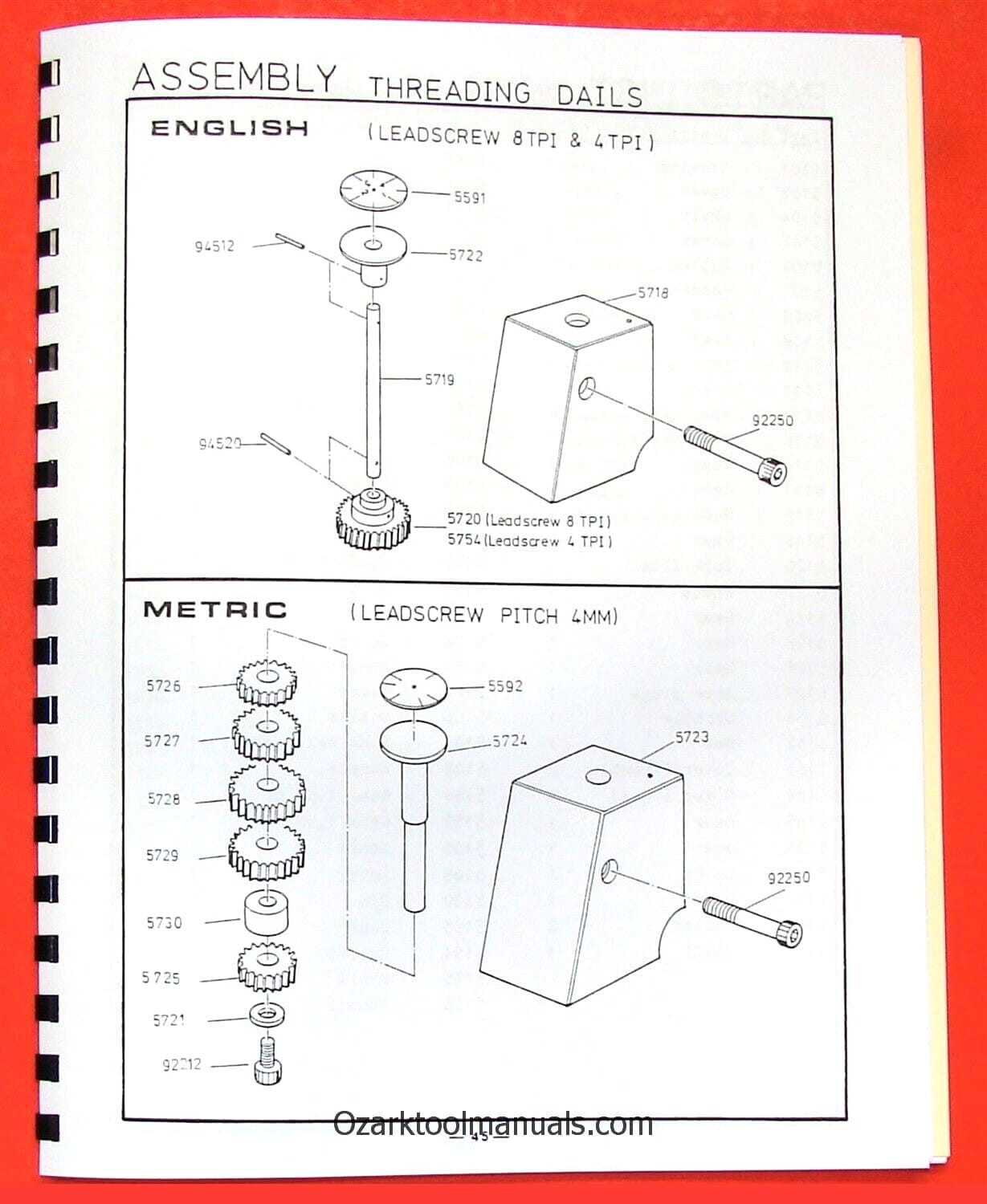 13×30 13×40 14×30 14×40 Metal Lathe Owner Instruction Parts Manual Jet Enco 0002