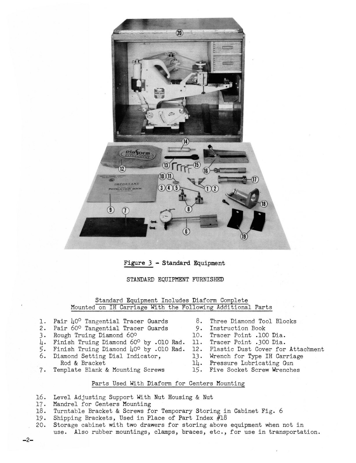 Pratt & Whitney Model 10 Wheel Forming Attachment Instruction Manual #653