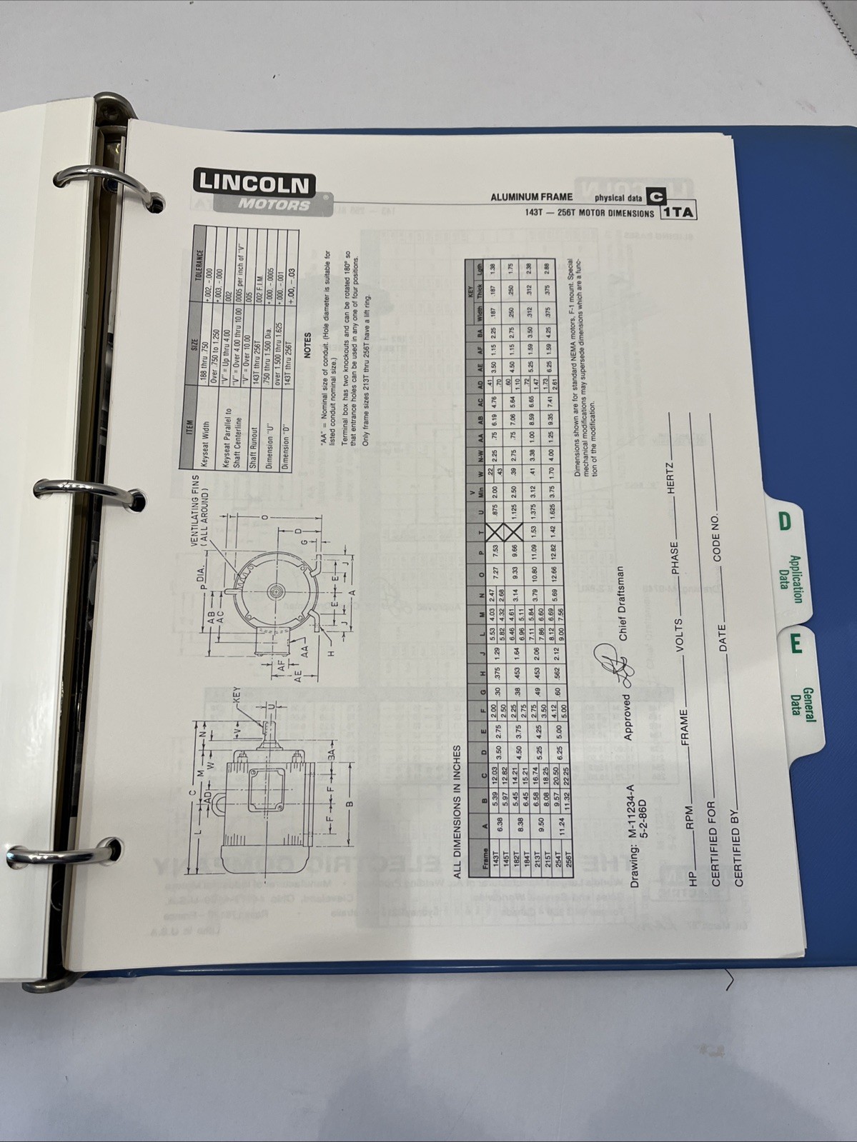 Vintage Lincoln Electric Welder’s & Motor- Product Brochures & Data Information