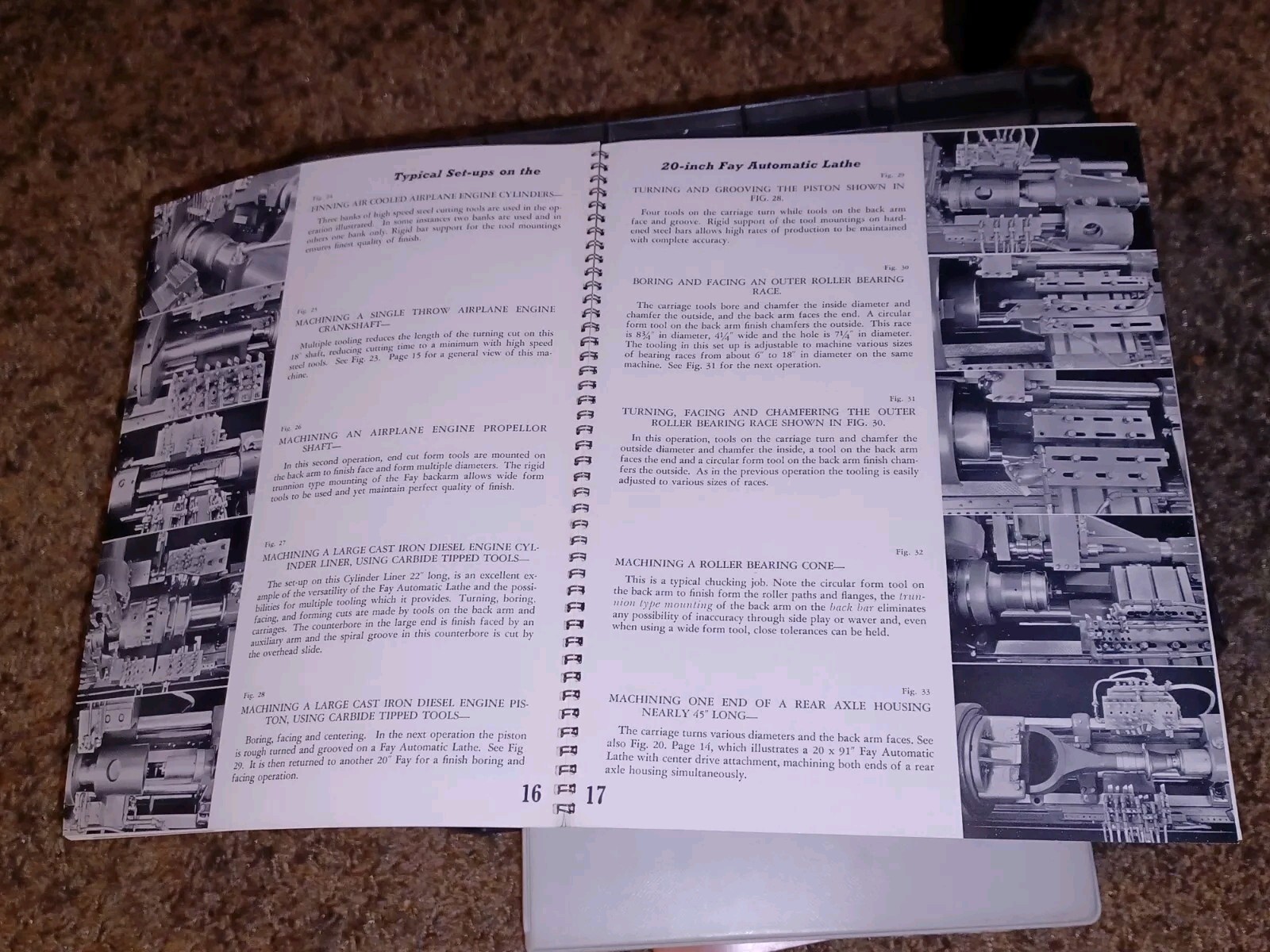 1930s Jones & Lamson Machine Co. 20″ Fay Lathe Catalog Book MACHINIST TOOL J&L