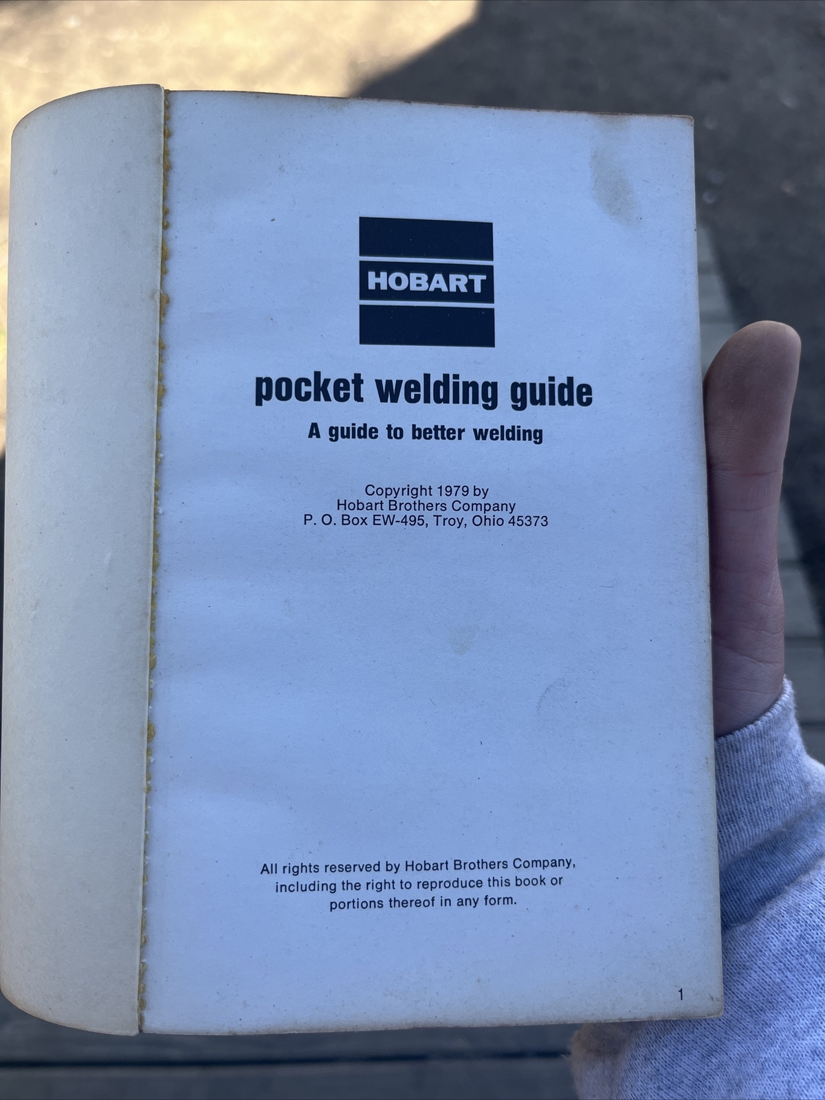 Hobart Pocket Welding Guide