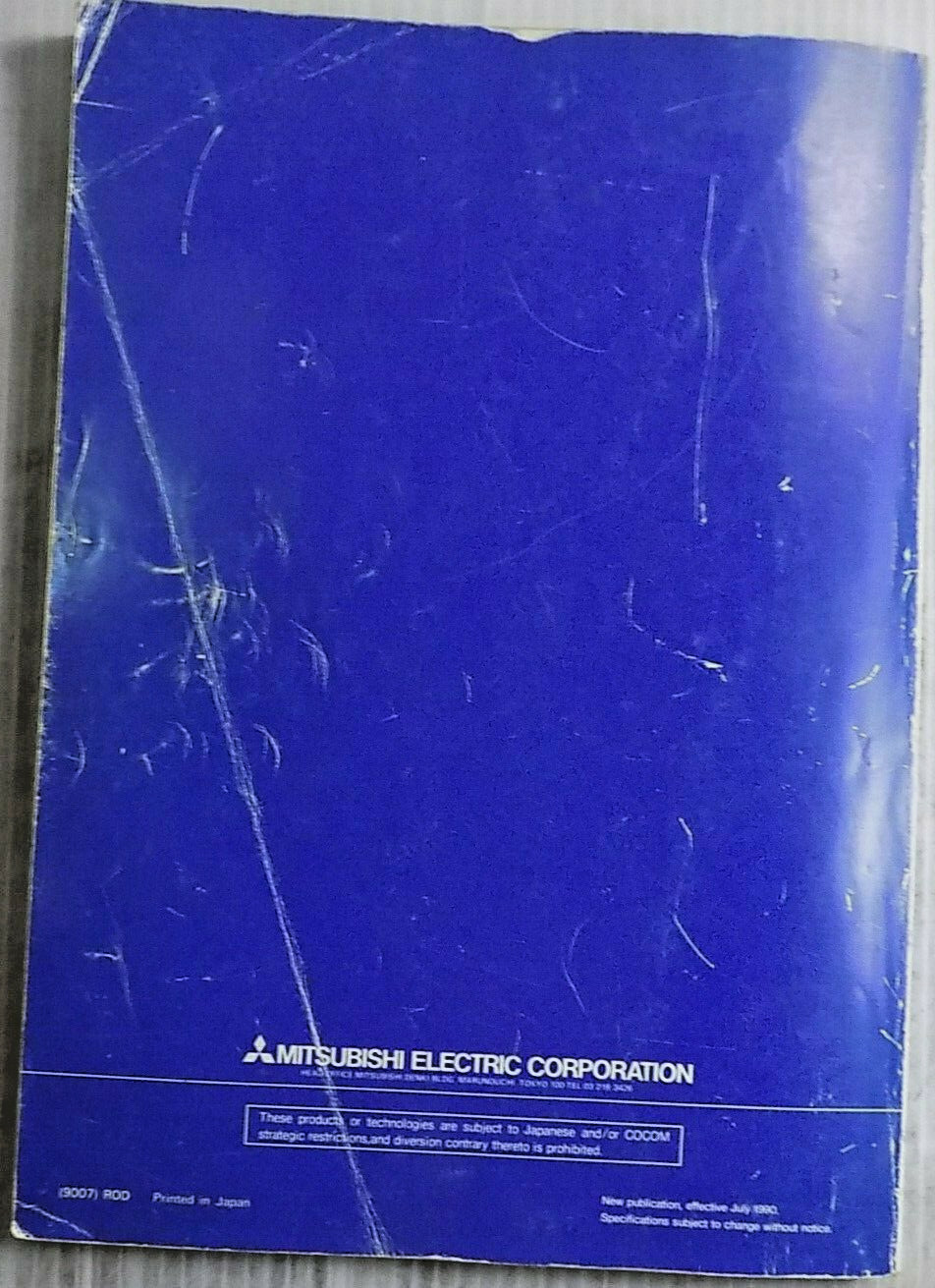 Mitsubishi CNC Meldas AC SERVO MR-S10 Series Maintanance Manual, MR-S11, MR-S12