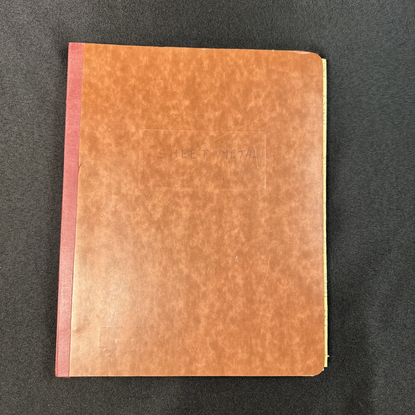 Vintage Monsanto Maintenance Training Book Manual Lessons Sheet Metal 1966