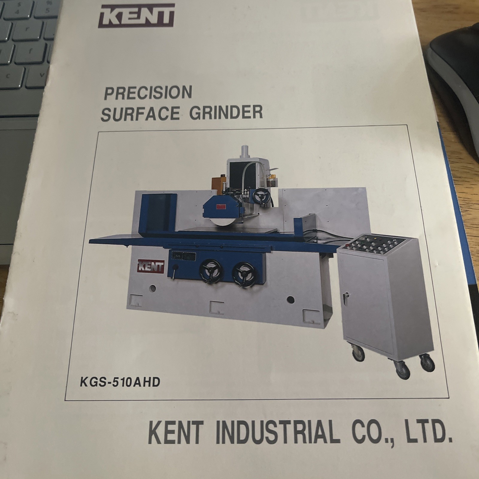 Kent Precision Surface Grinders Machine Models and Specifications Brochure-2 pcs