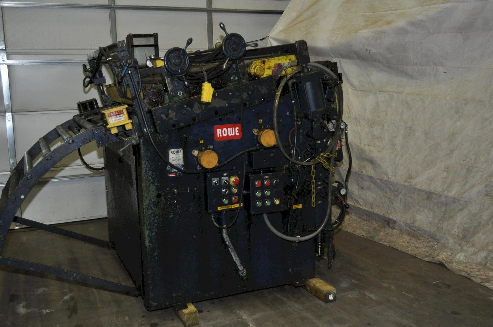 50″ X .160″ ROWE STRAIGHTENER
