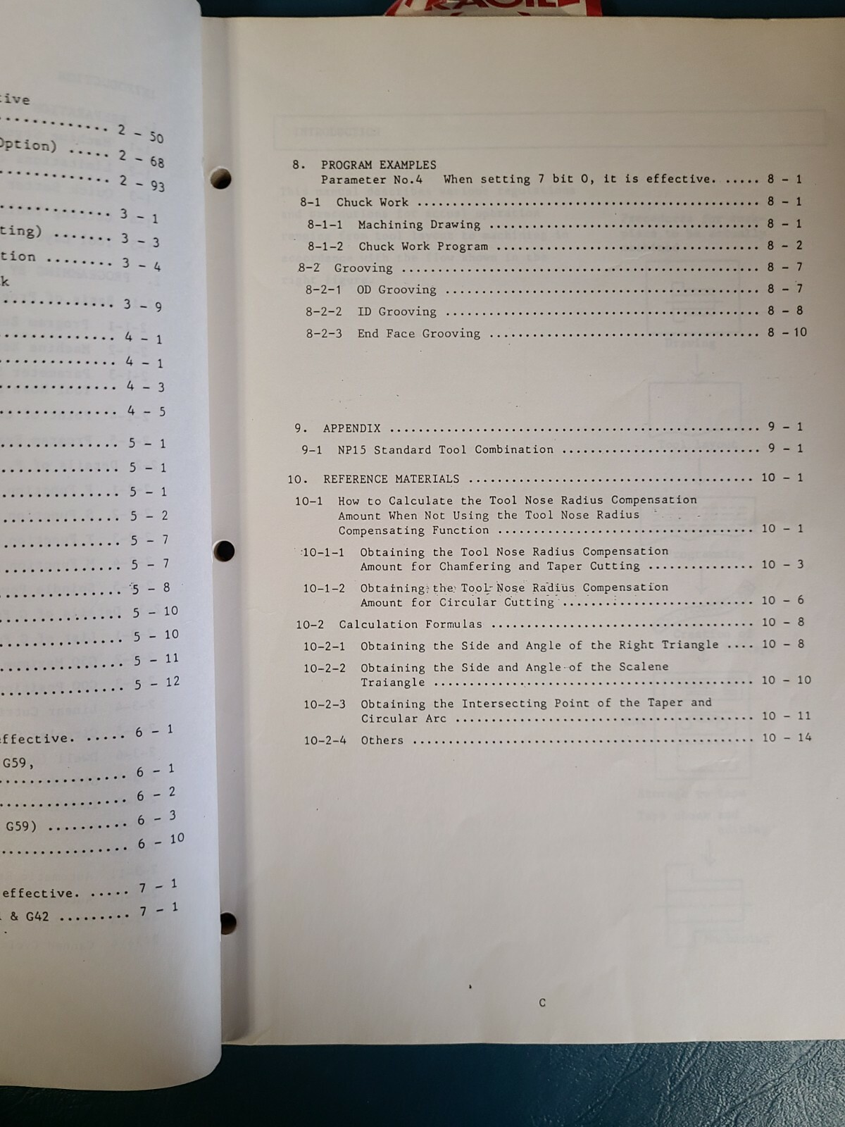 Hitachi Seiki Programming Manual 15 SR/FR series Seiki-Seicos LII ORIGINAL