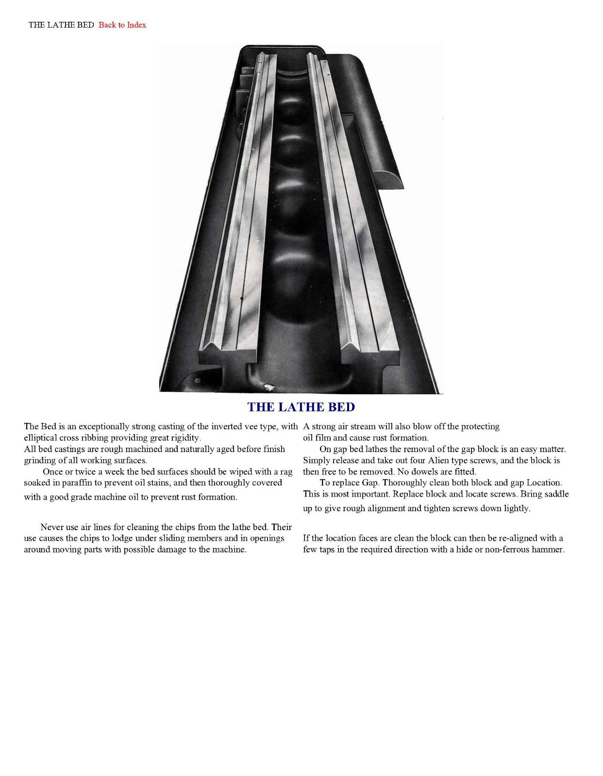 OPERATOR MANUAL FITS CLAUSING-COLCHESTER 13 INCH ALL-GEARED HEAD LATHES
