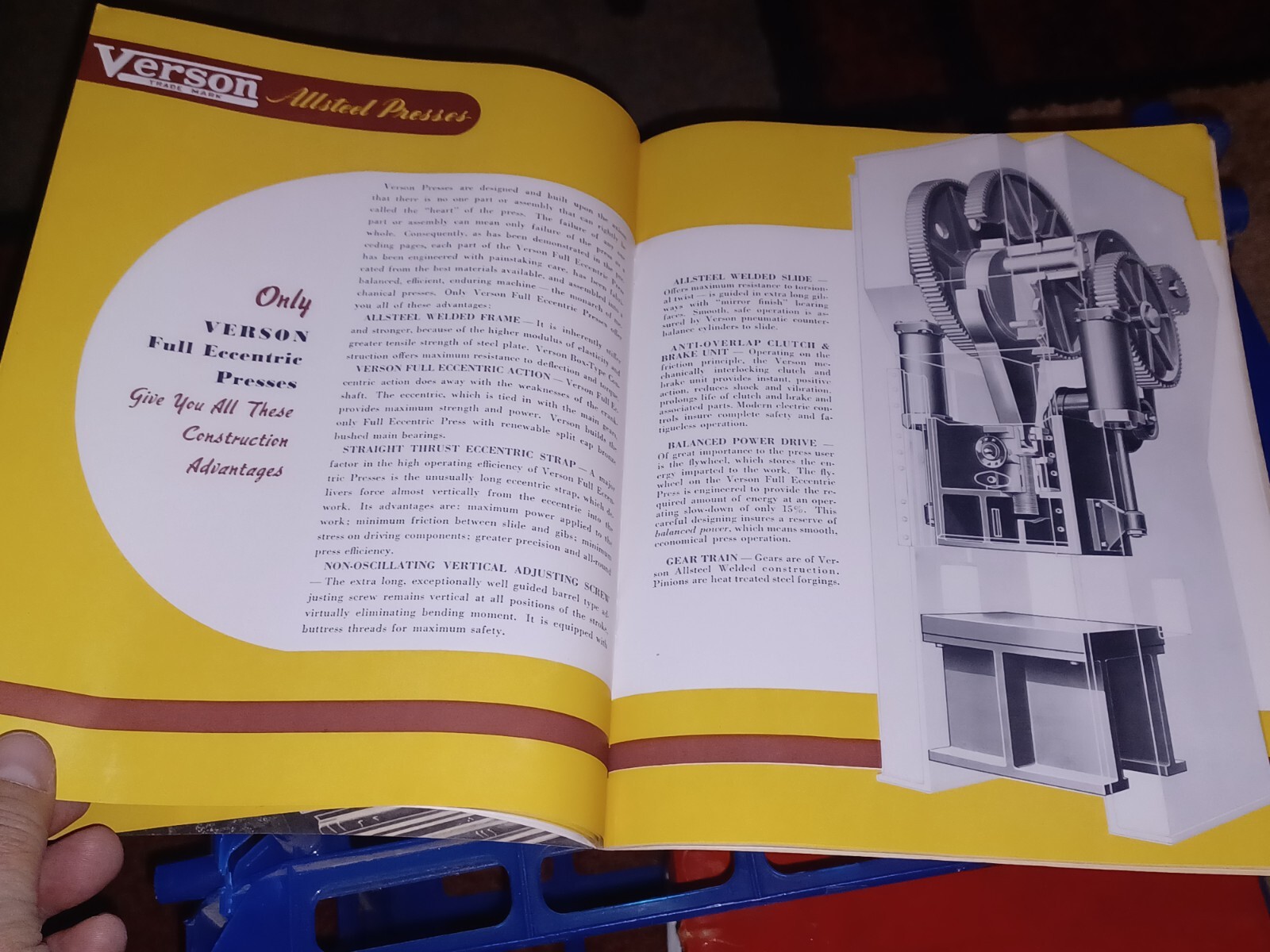 Verson allsteel Presses Company Forming Dies Brakes Punching Attachments CATALOG