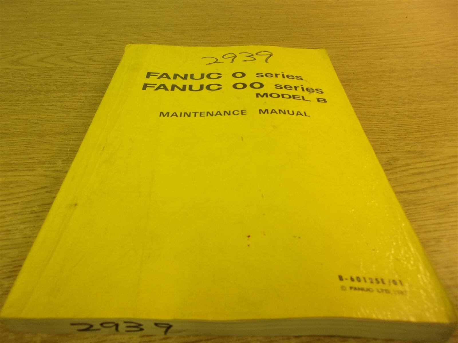 GE Fanuc 0 00 Series Model B Maintenance Manual B-60125E/01 *FREE SHIPPING*