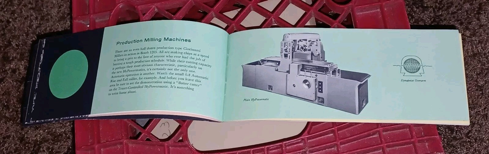1955 Cincinnati Milling Machine Company Tool Show Exposition Sales Booth BOOK !