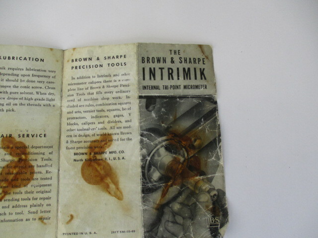(4) Machinist Helps, Help, LUFKIN Gage, Brown & Sharpe Manuals Ephemera VGC