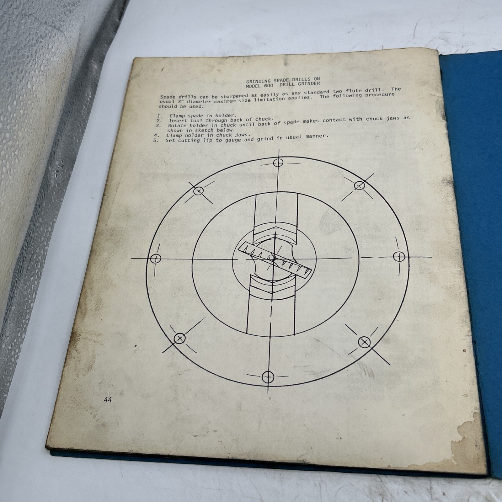 Oliver 600 Drill Pointer Directions For Installing Operating & Repairing See Pic
