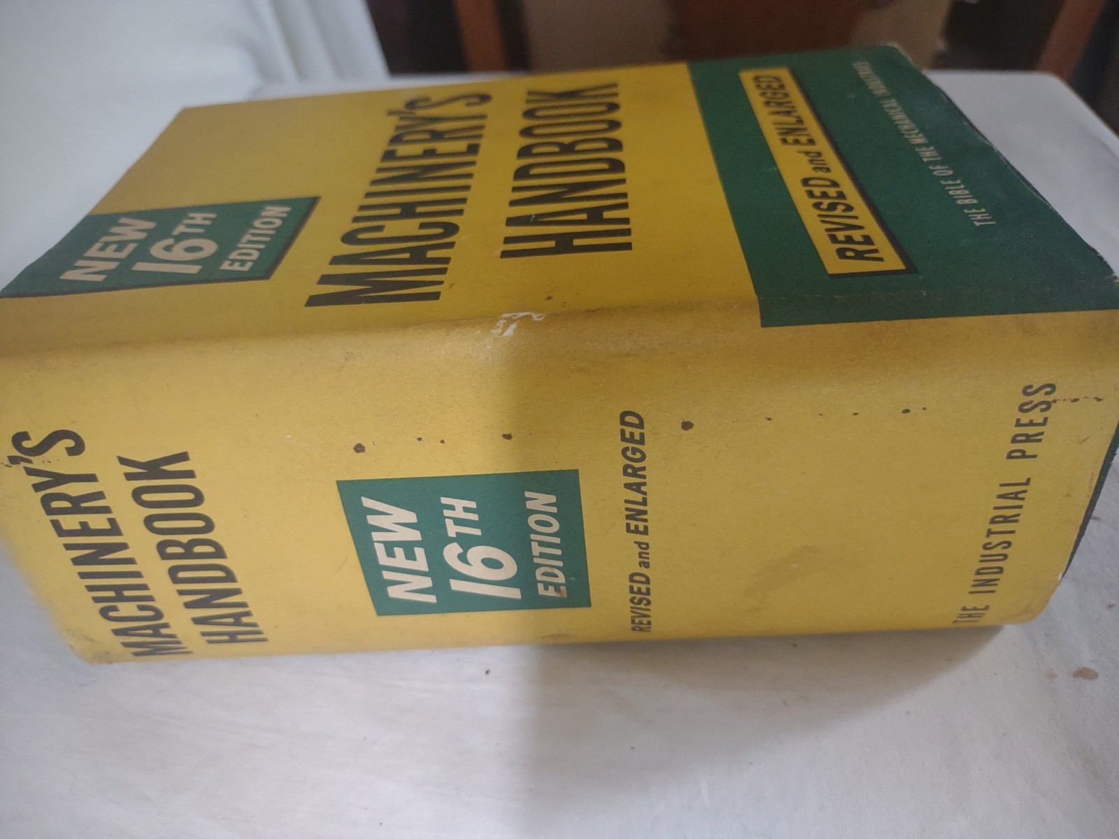 Machinery’s Handbook Vintage Reference Book 16th Edition By Oberg & Jones 1959