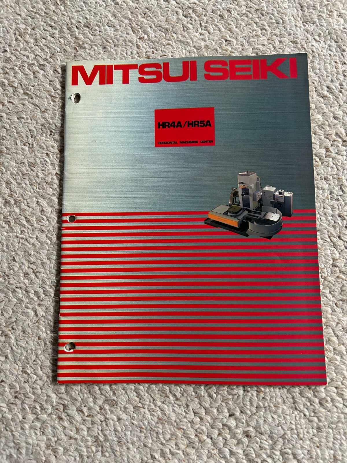 MITSUI SEIKI HR4A / HR5A MACHINING CENTER SALES CATALOG