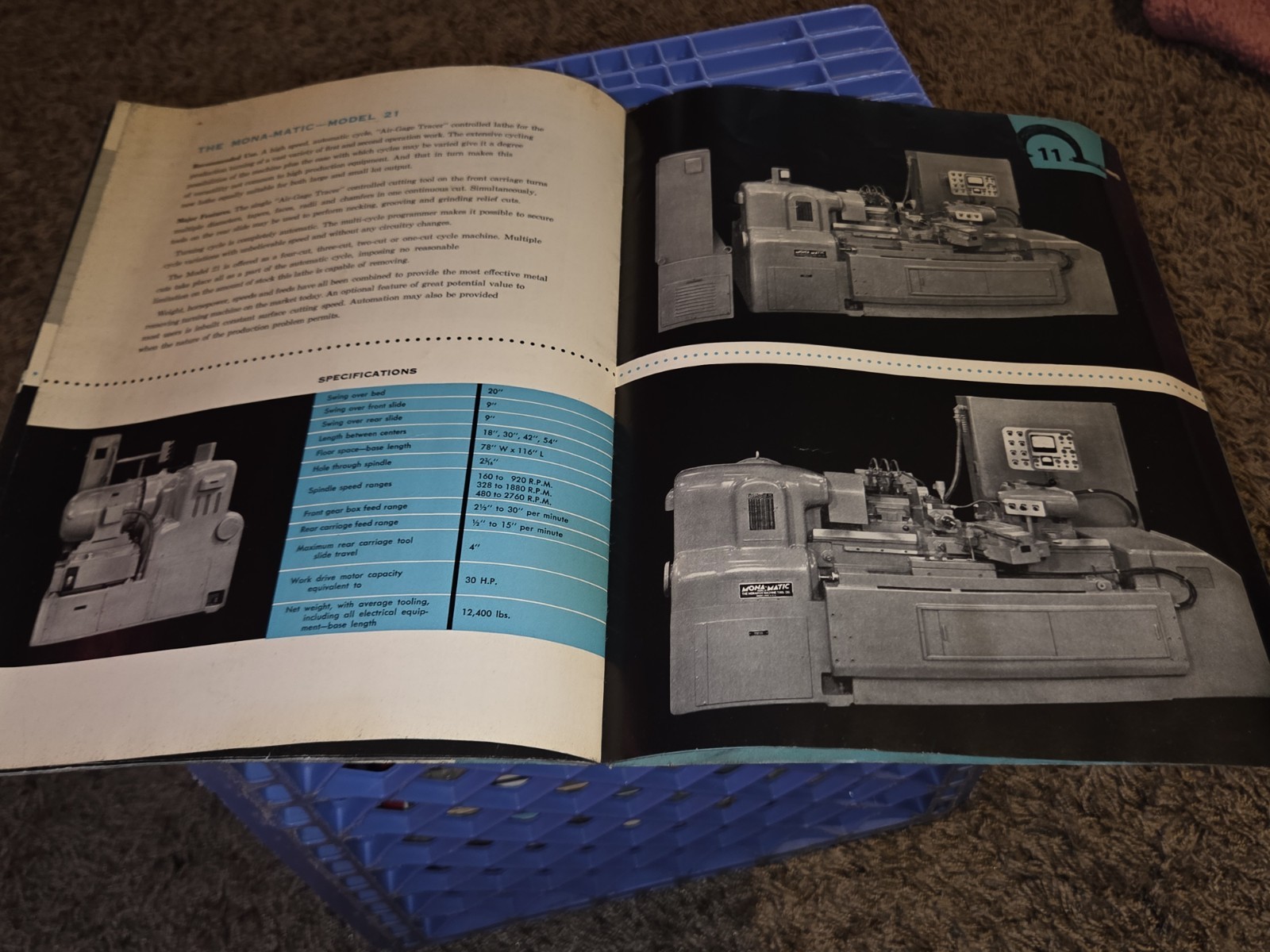 Monarch Machine Tool Co OH Catalog Turning MACHINIST Industrial Specs Sales Book