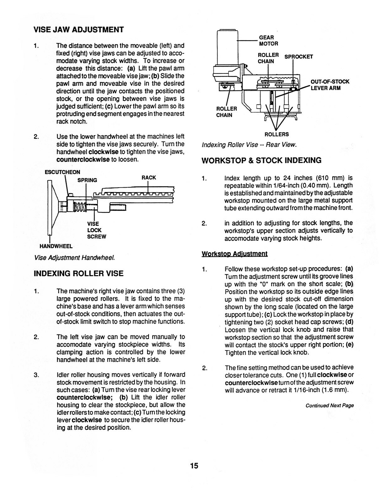 DoALL C-916A Metal Bandsaw Instruction Manual #1739