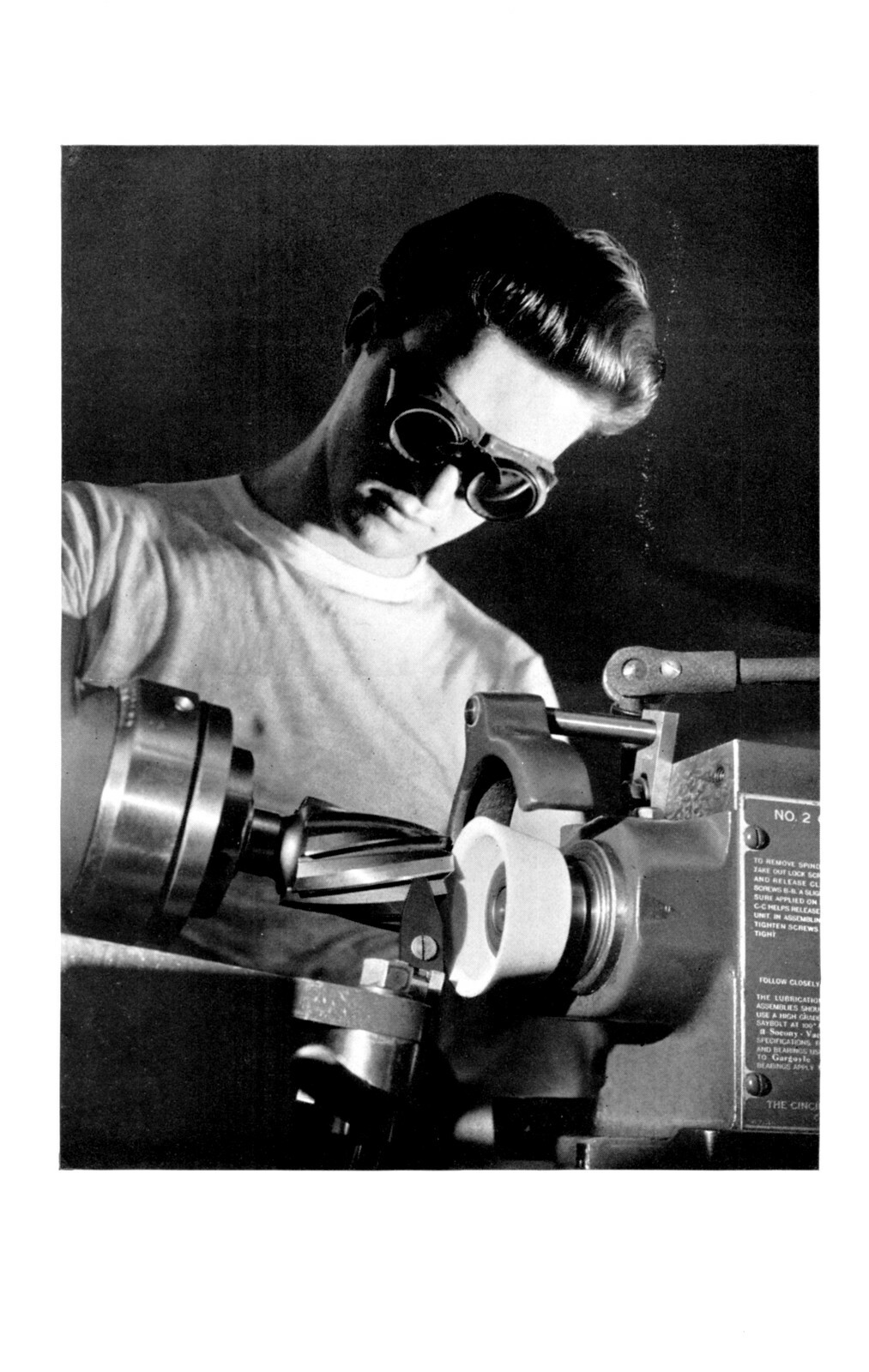 How to Sharpen & Grind Mill Cutters by Cincinnati Instruction Book Manual 1142