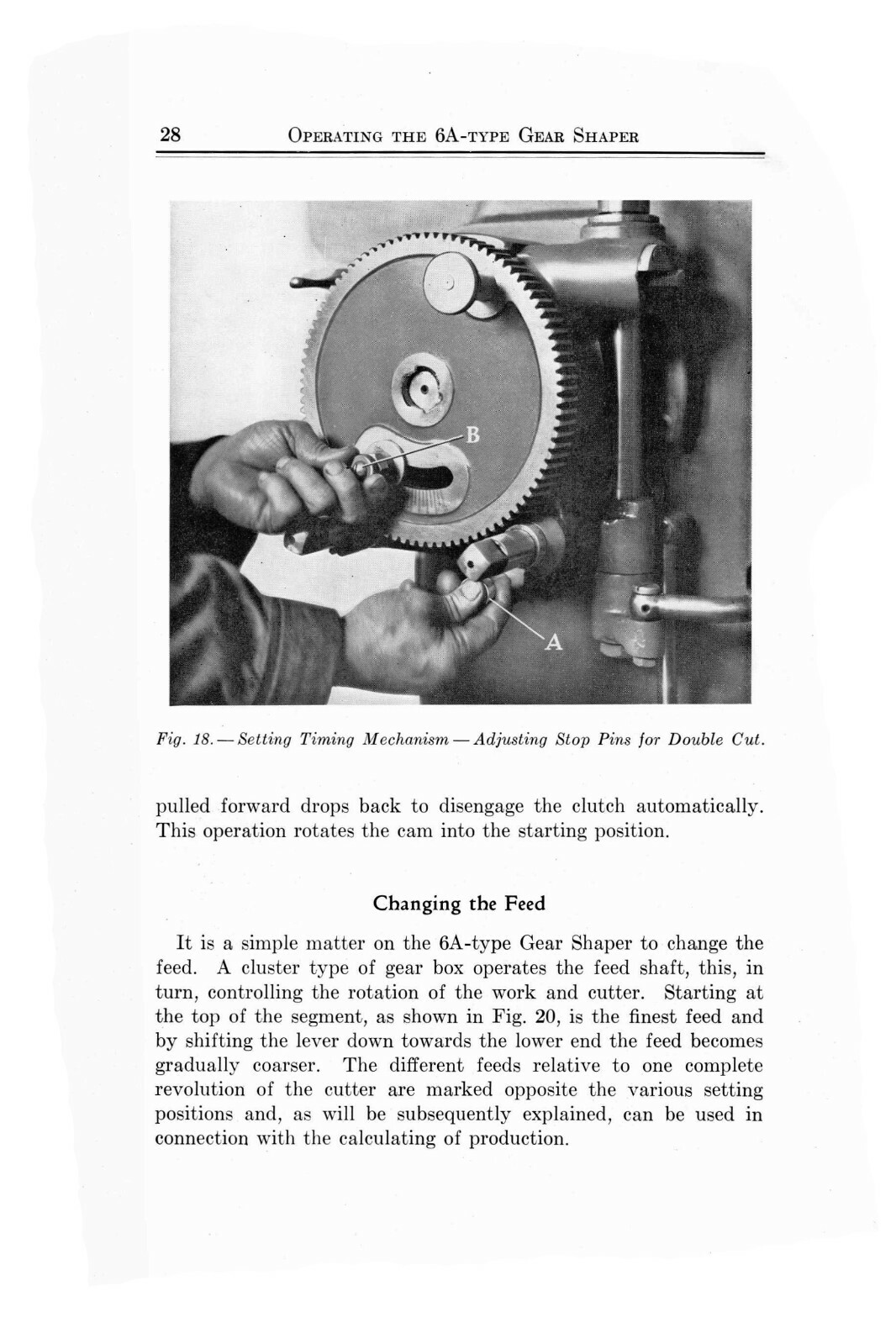 Fellows Type Series 6A Gear Shaper Operators Manual #683