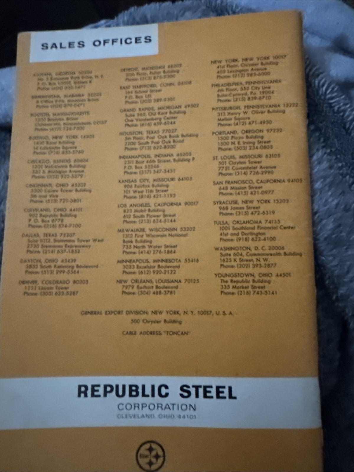 1968 Engineering Mechanical Properties of Alloy Steel Republic Alloy Steels