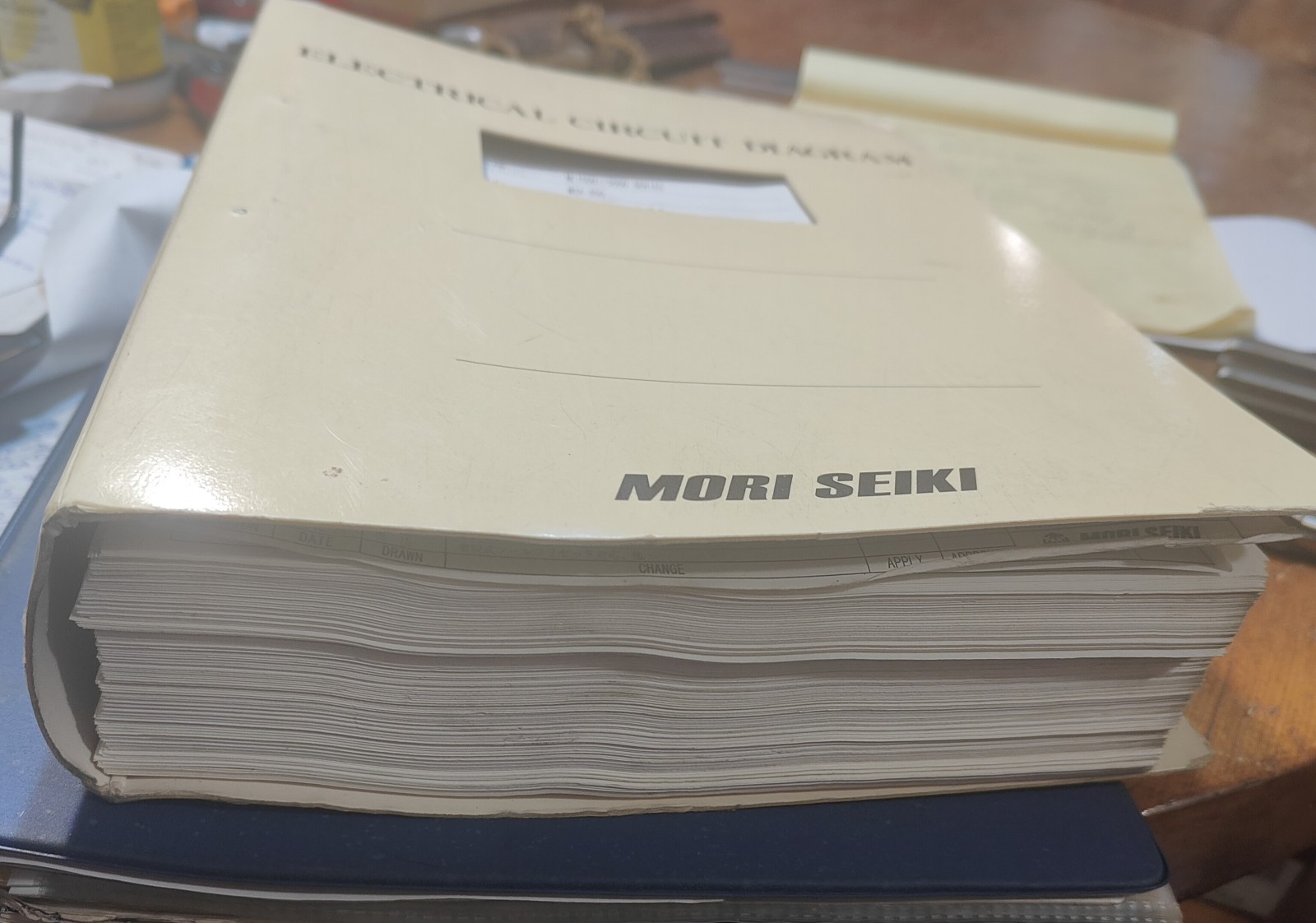 Mori Seiko NL Series Electrical Circuit Diagram Instruction Manual NL1500 – 3000