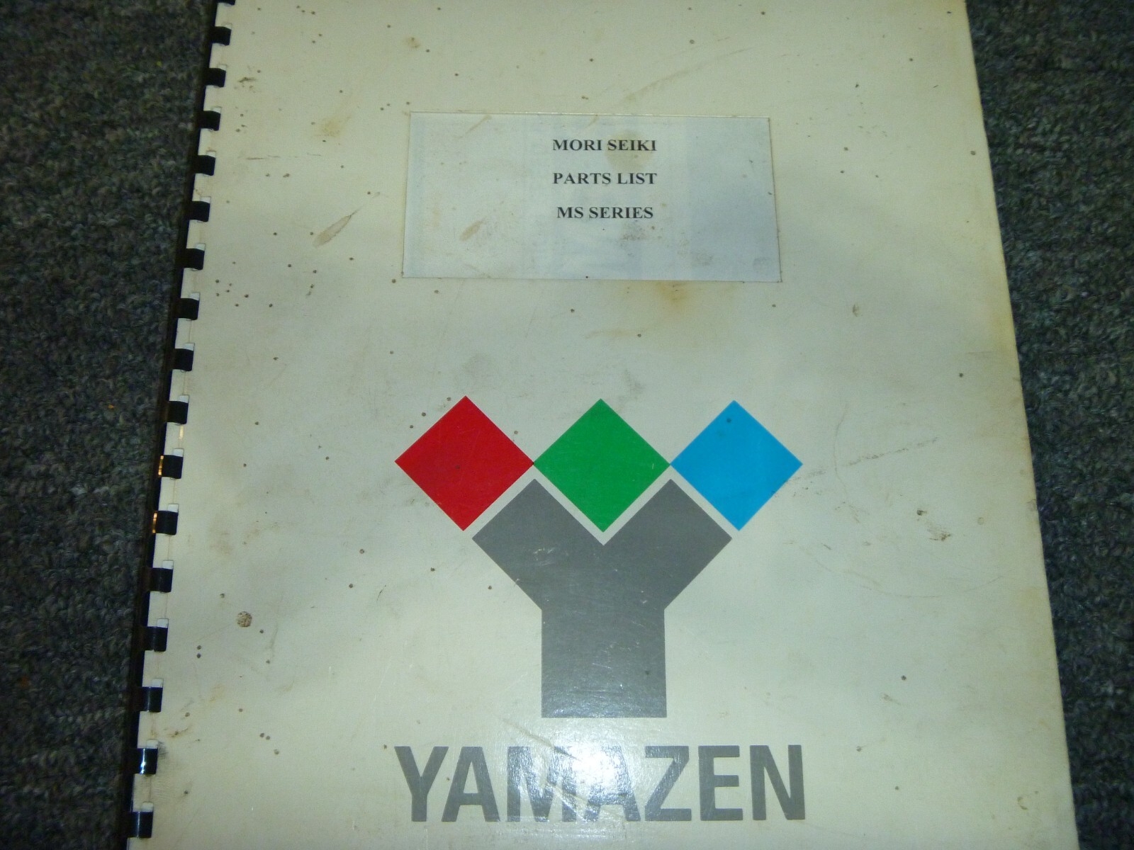 Mori Seiki MS Series Engine Lathe Parts List Catalog Manual xz