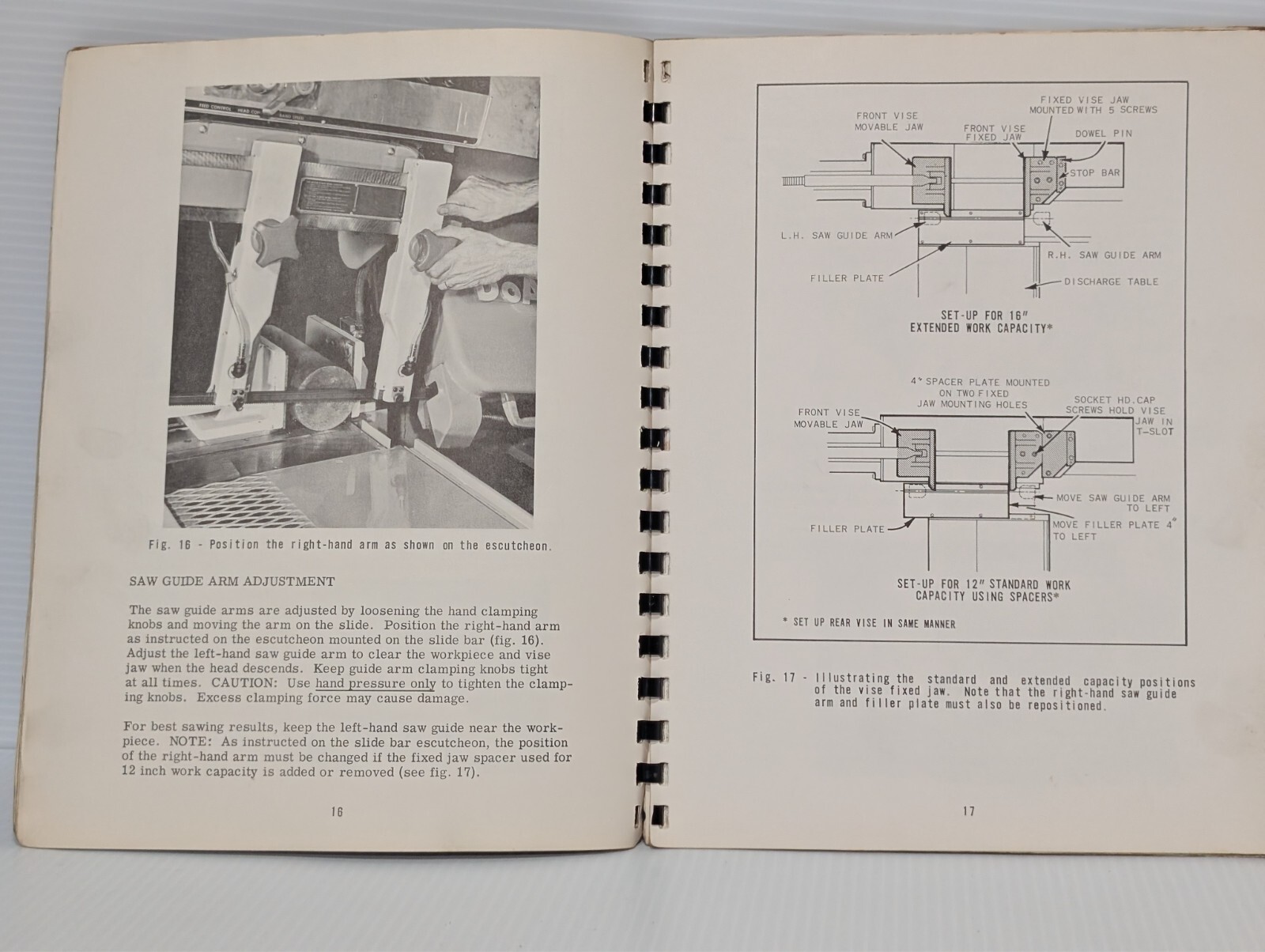 DoALL Model C-70 Power Saw Operator’s Instruction Manual, Free USA Ship