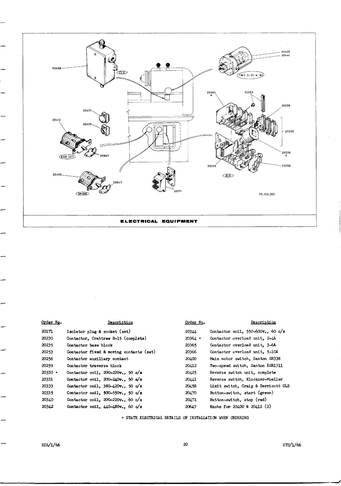 4659 LATHE INSTRUCT & PARTS MANUAL FITS COLCHESTER STUDENT 6×24 12×24 SN2-4659