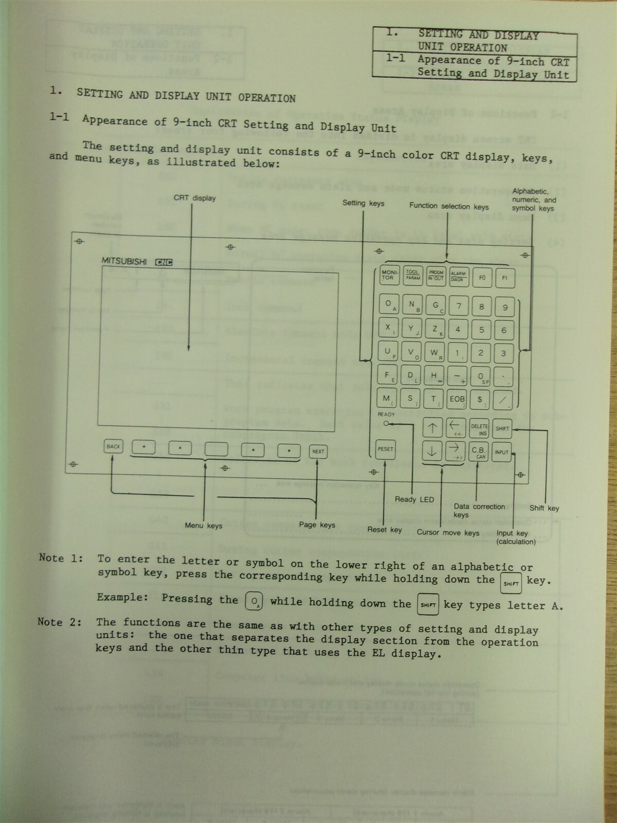Mitsubishi CNC Meldas M3 Instruction Manual *FREE SHIPPING*