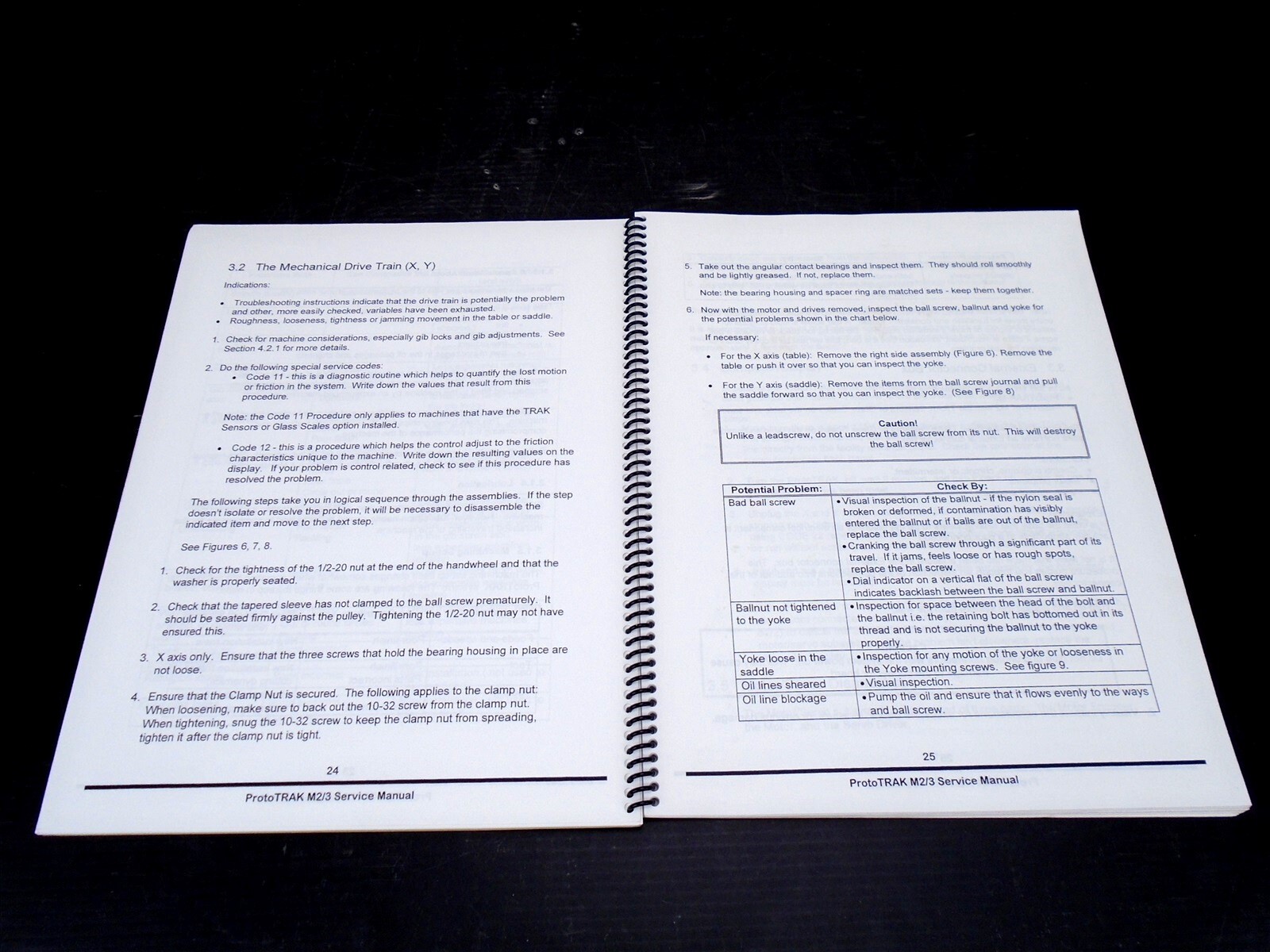 SOUTHWESTERN INDUSTRIES INC. – ProtoTRAK M2/3 SERVICE MANUAL – P/N 20301 – 1999