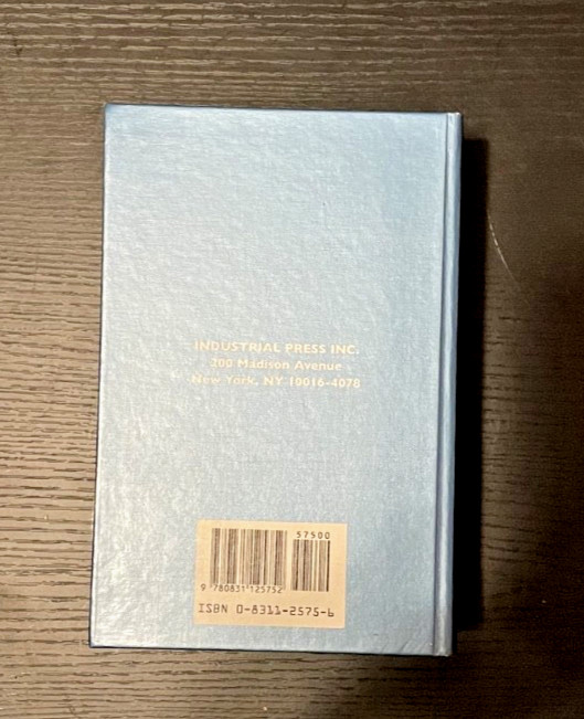 Machinery’s Handbook (Twenty Fifth Edition) First Printing- (Clean)