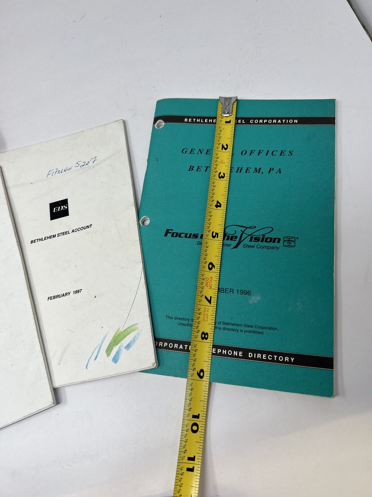 Bethlehem Steel Plant Handbook Manual Phone Directory Account Books Lot