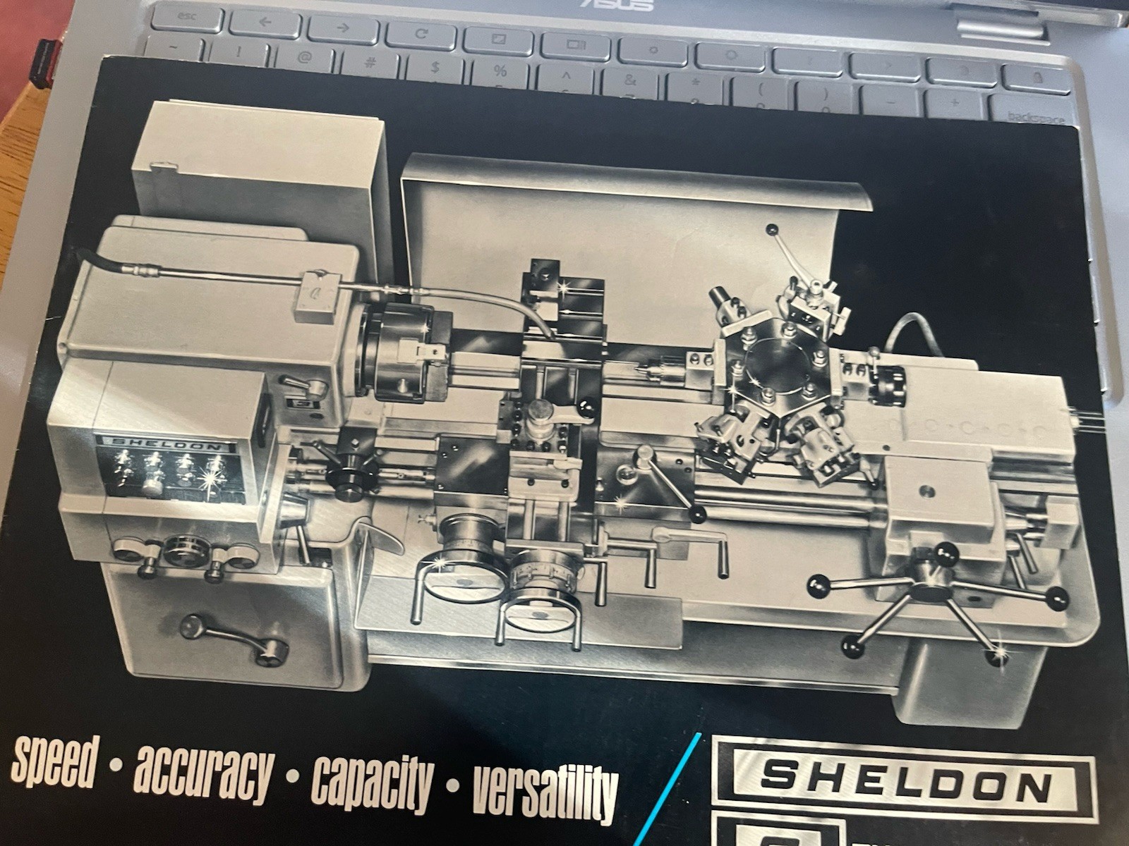 Sheldon Turret Lathe Brochure Bulletin 3R65