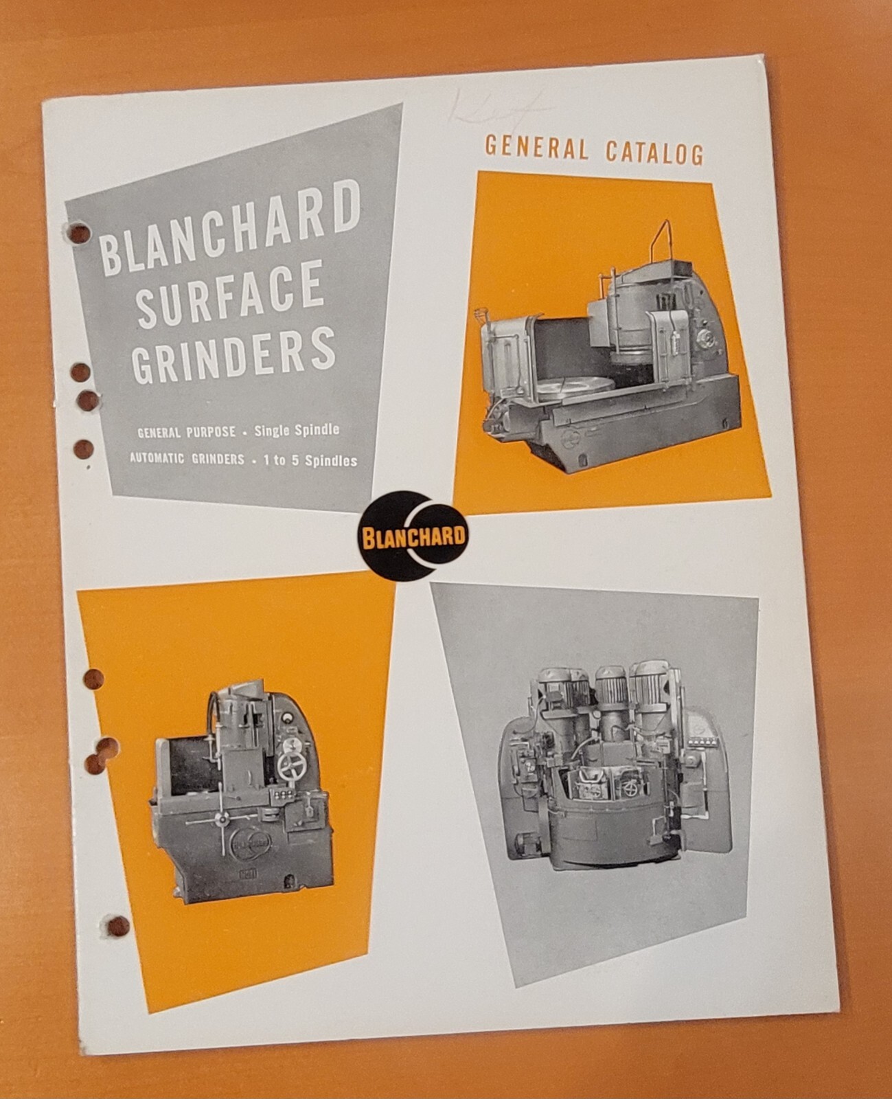 BLANCHARD Surface Grinders General Catalog