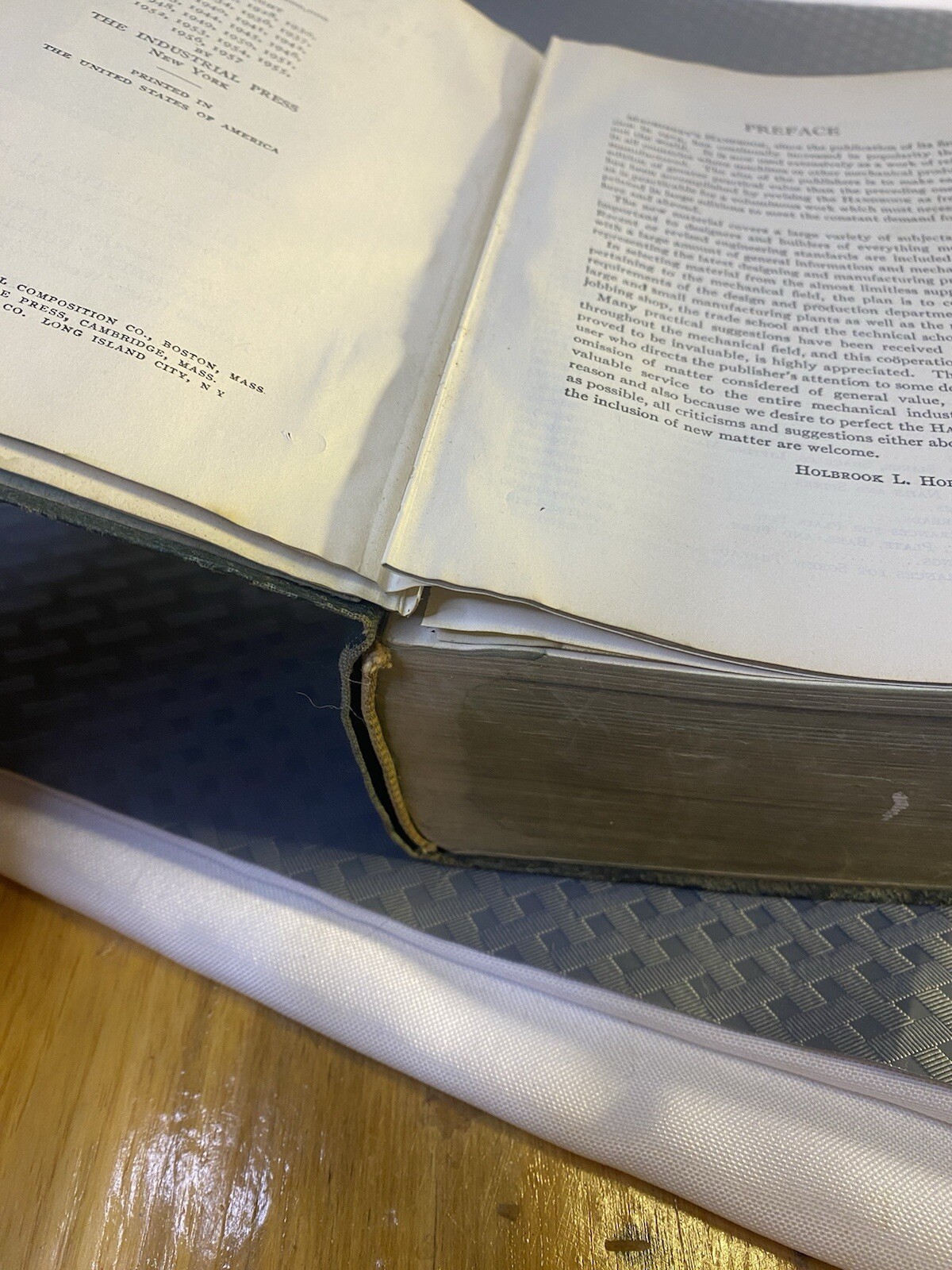 1957 MACHINERY’S HANDBOOK 15TH EDITION